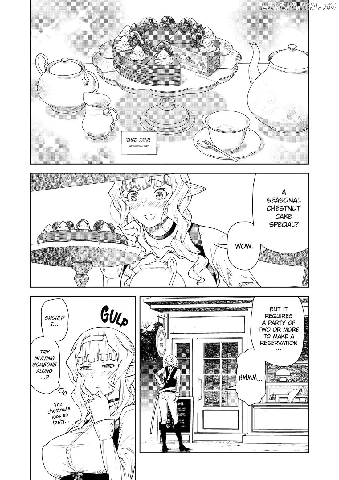 Even The Captain Knight, Miss Elf, Wants To Be A Maiden. Chapter 35 - page 1