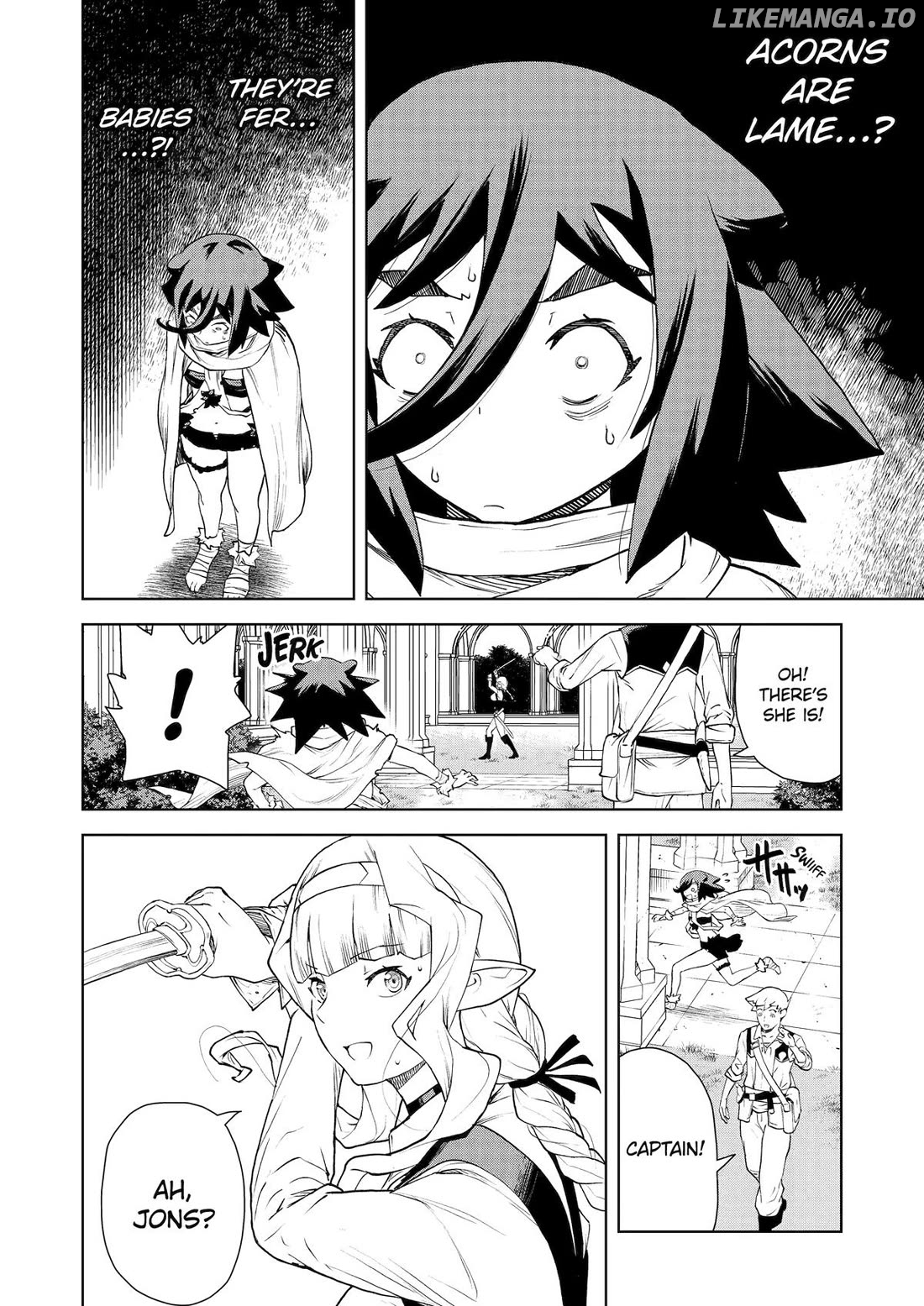 Even The Captain Knight, Miss Elf, Wants To Be A Maiden. Chapter 35 - page 10
