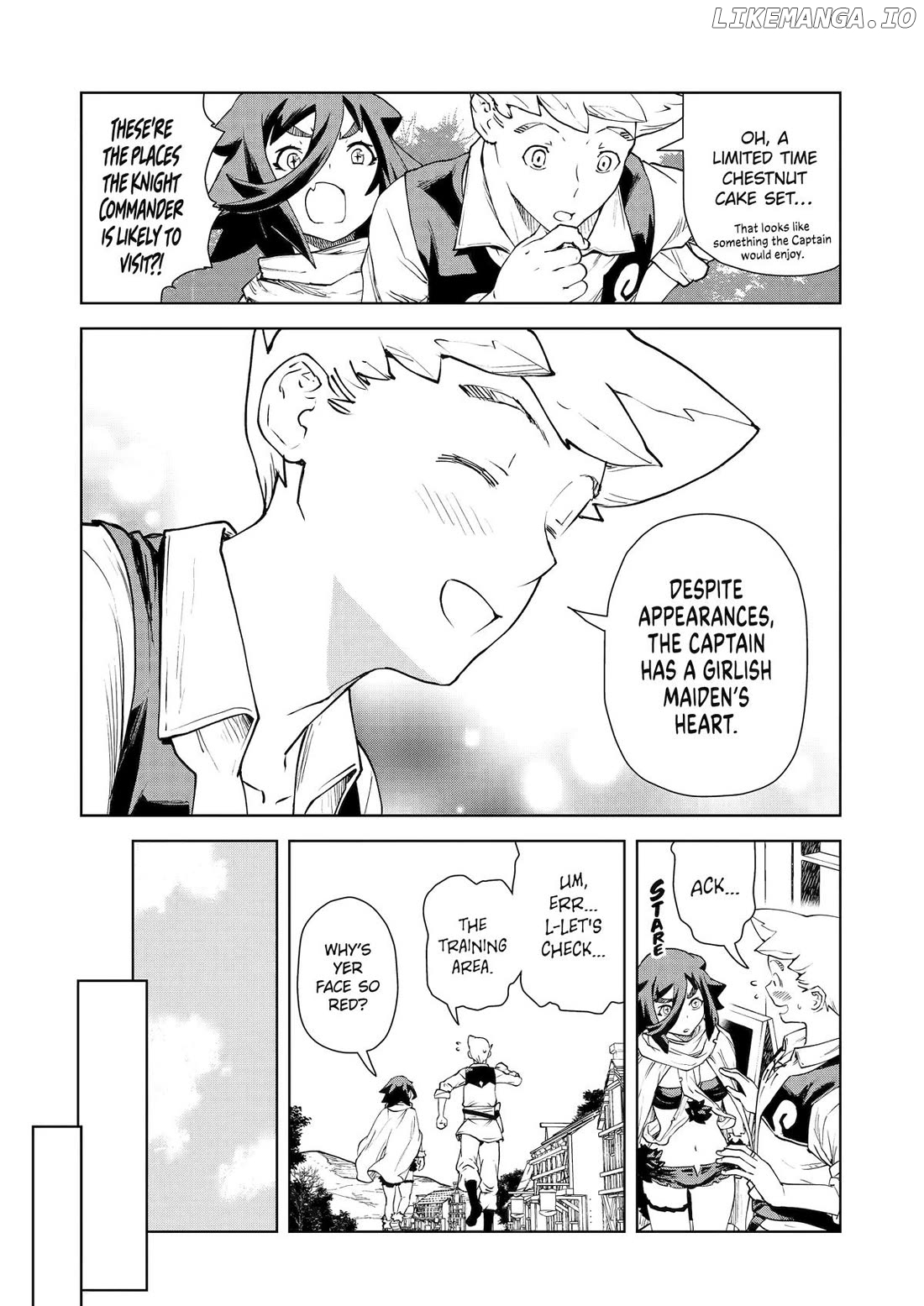 Even The Captain Knight, Miss Elf, Wants To Be A Maiden. Chapter 35 - page 8