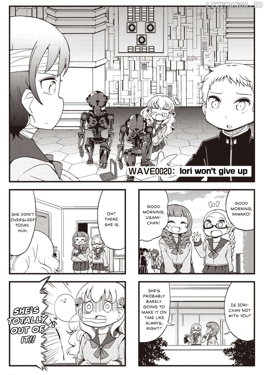 4-Panel 13 Sentinels: Aegis Rim This Is Sector X Chapter 20 - page 1