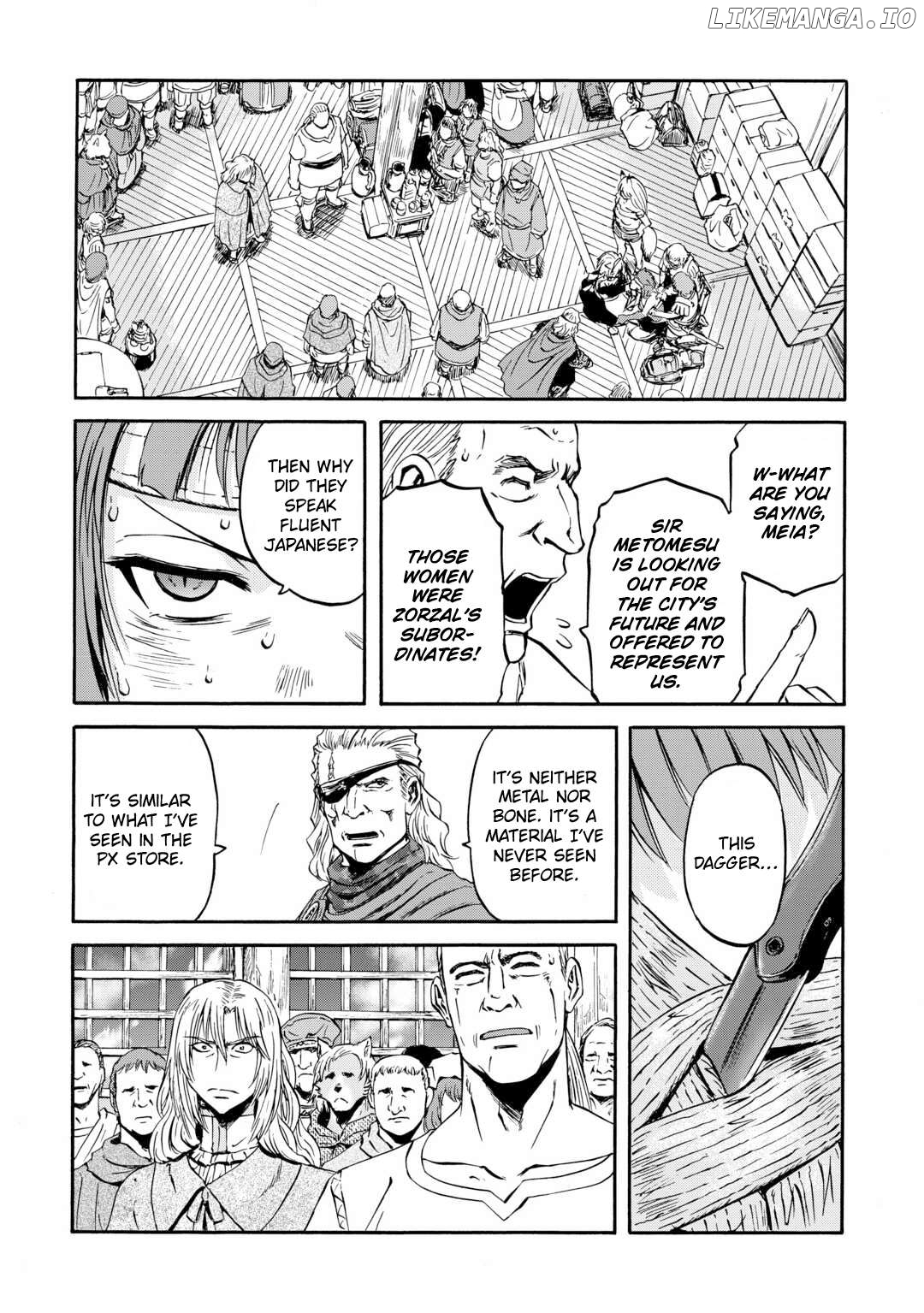 Gate - Jietai Kare no Chi nite, Kaku Tatakeri Chapter 139 - page 11