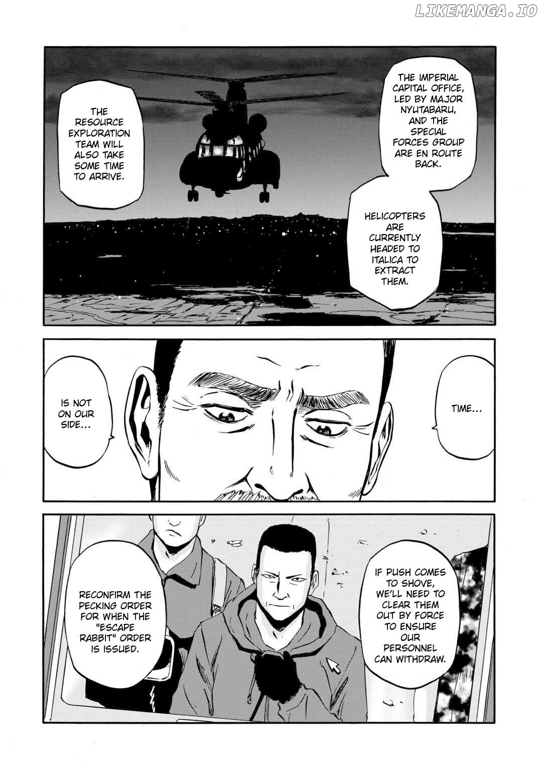 Gate - Jietai Kare no Chi nite, Kaku Tatakeri Chapter 139 - page 27