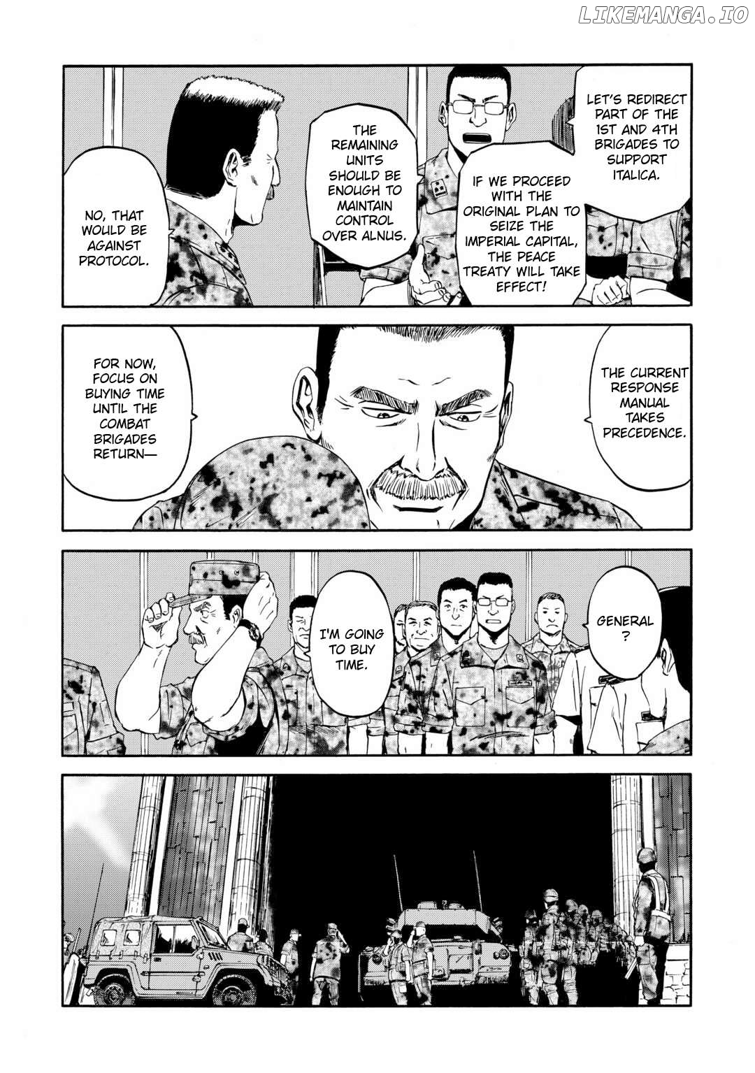 Gate - Jietai Kare no Chi nite, Kaku Tatakeri Chapter 139 - page 28