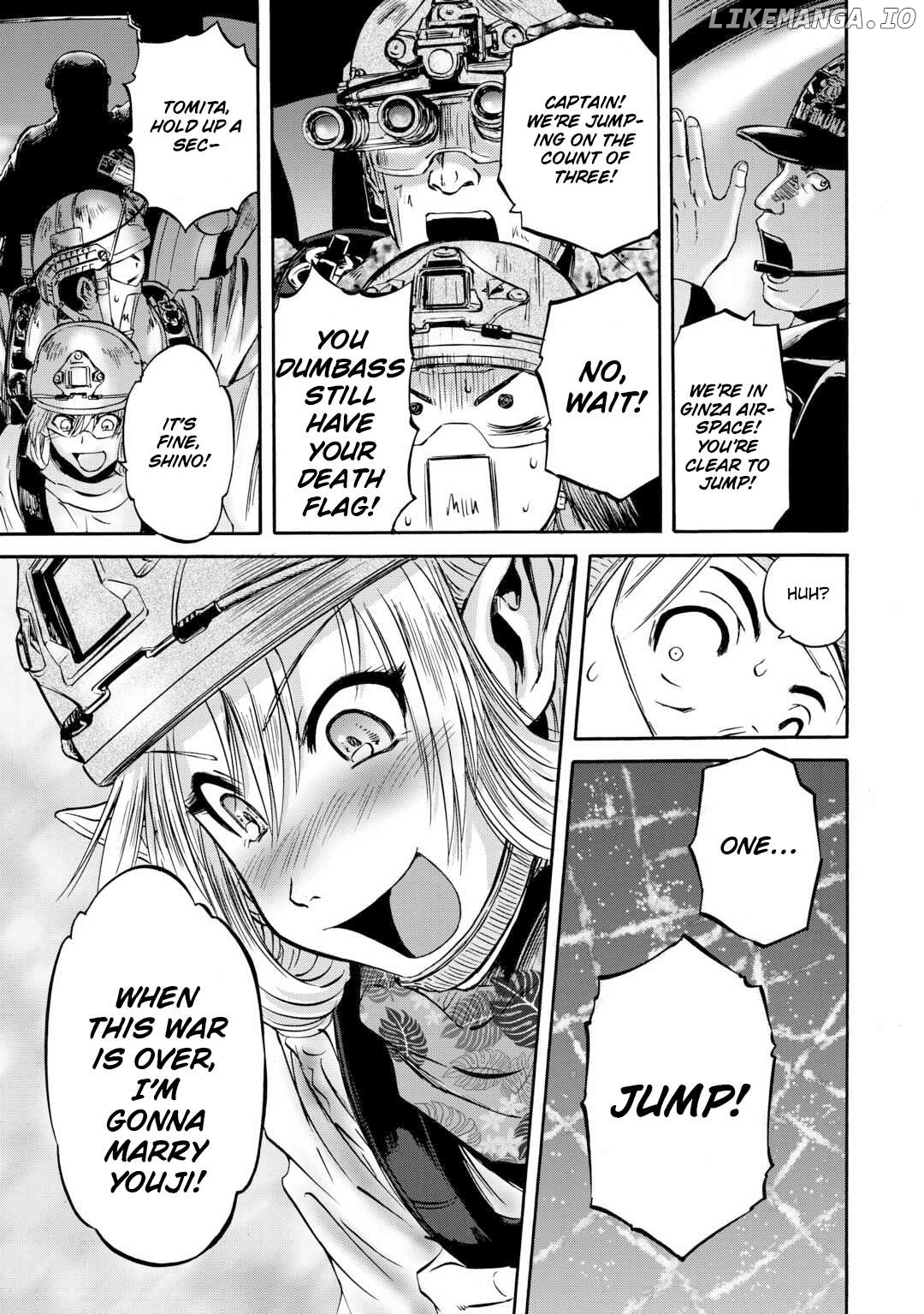 Gate - Jietai Kare no Chi nite, Kaku Tatakeri Chapter 139 - page 39