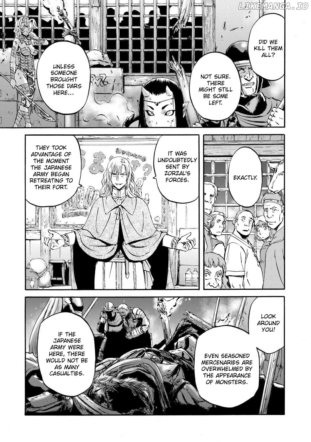 Gate - Jietai Kare no Chi nite, Kaku Tatakeri Chapter 139 - page 6