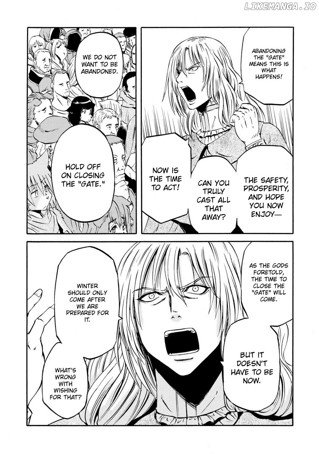 Gate - Jietai Kare no Chi nite, Kaku Tatakeri Chapter 139 - page 7