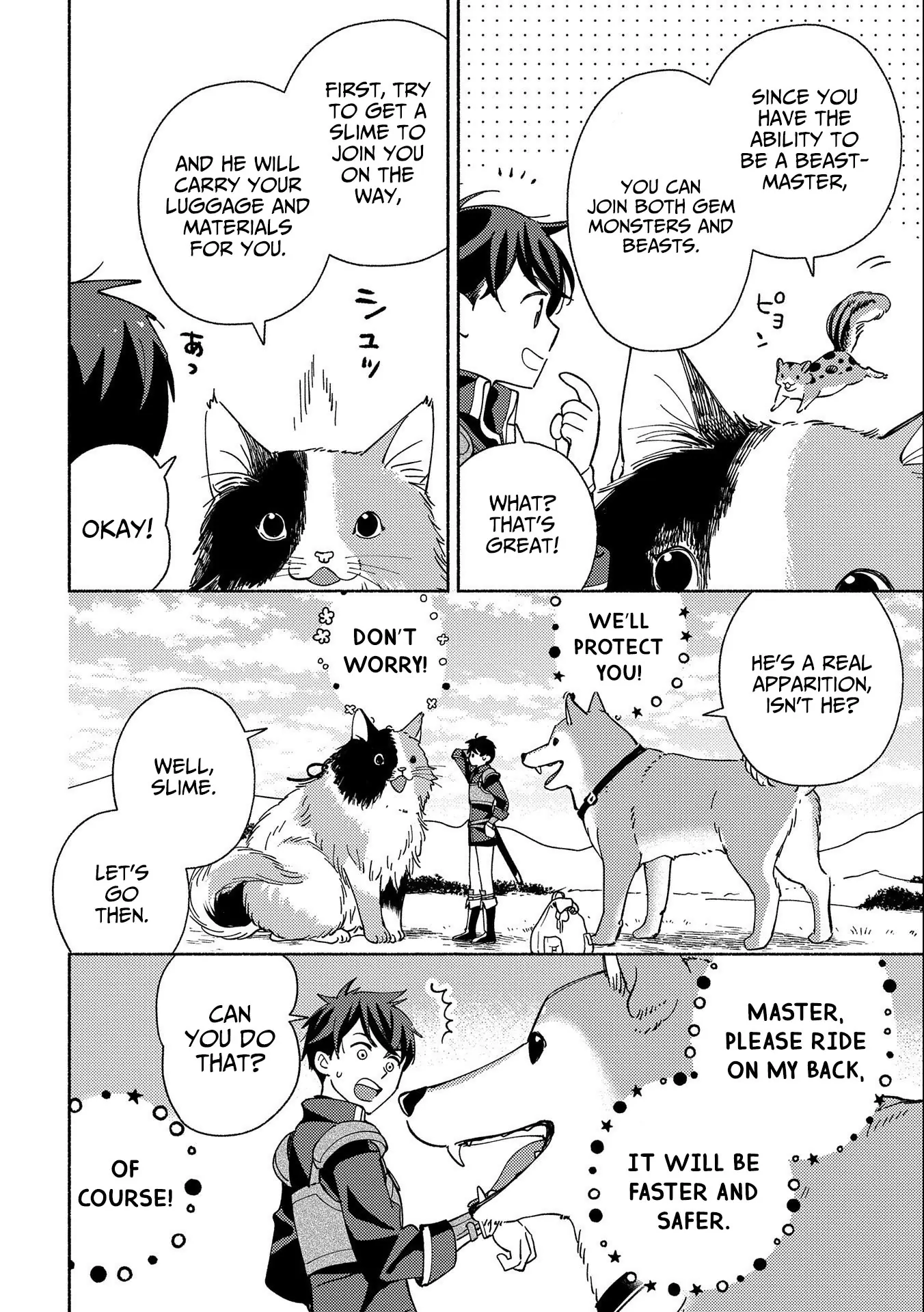 Mofumofu To Mukumuku To Isekai Hyouryuu Seikatsu Chapter 1.3 - page 10