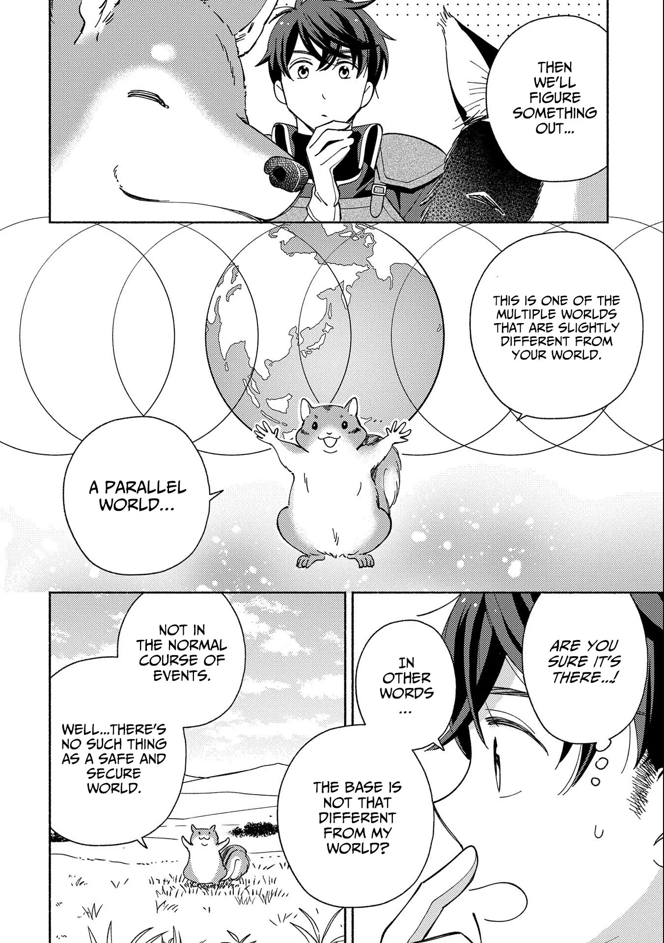 Mofumofu To Mukumuku To Isekai Hyouryuu Seikatsu Chapter 1.3 - page 2