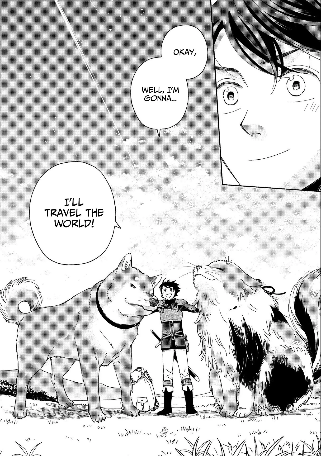 Mofumofu To Mukumuku To Isekai Hyouryuu Seikatsu Chapter 1.3 - page 4