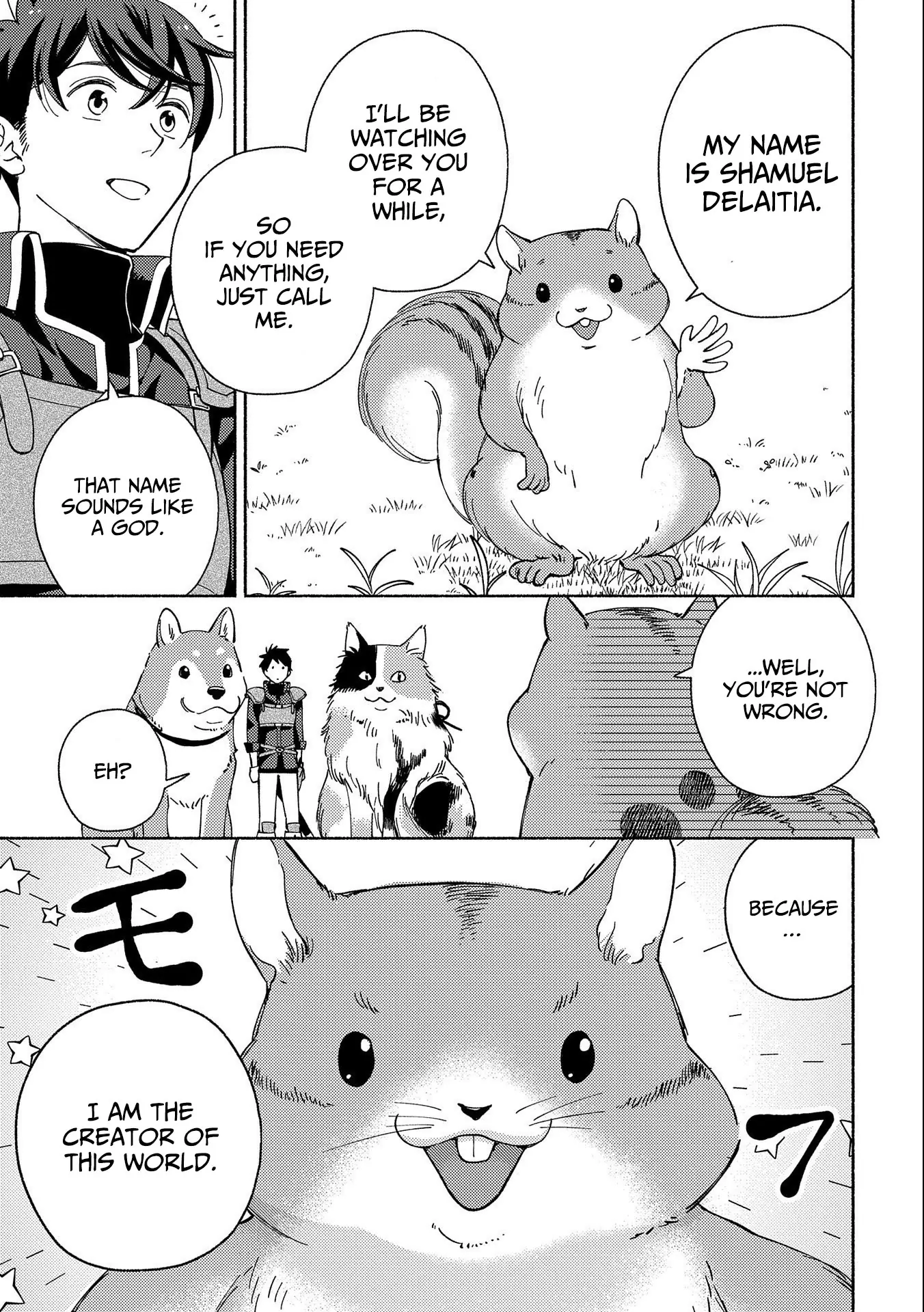 Mofumofu To Mukumuku To Isekai Hyouryuu Seikatsu Chapter 1.3 - page 5