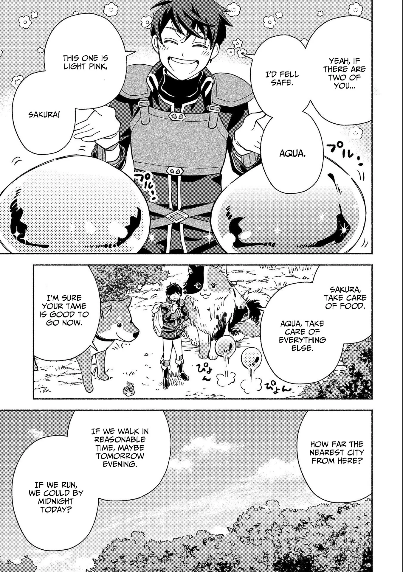 Mofumofu To Mukumuku To Isekai Hyouryuu Seikatsu Chapter 2.1 - page 10