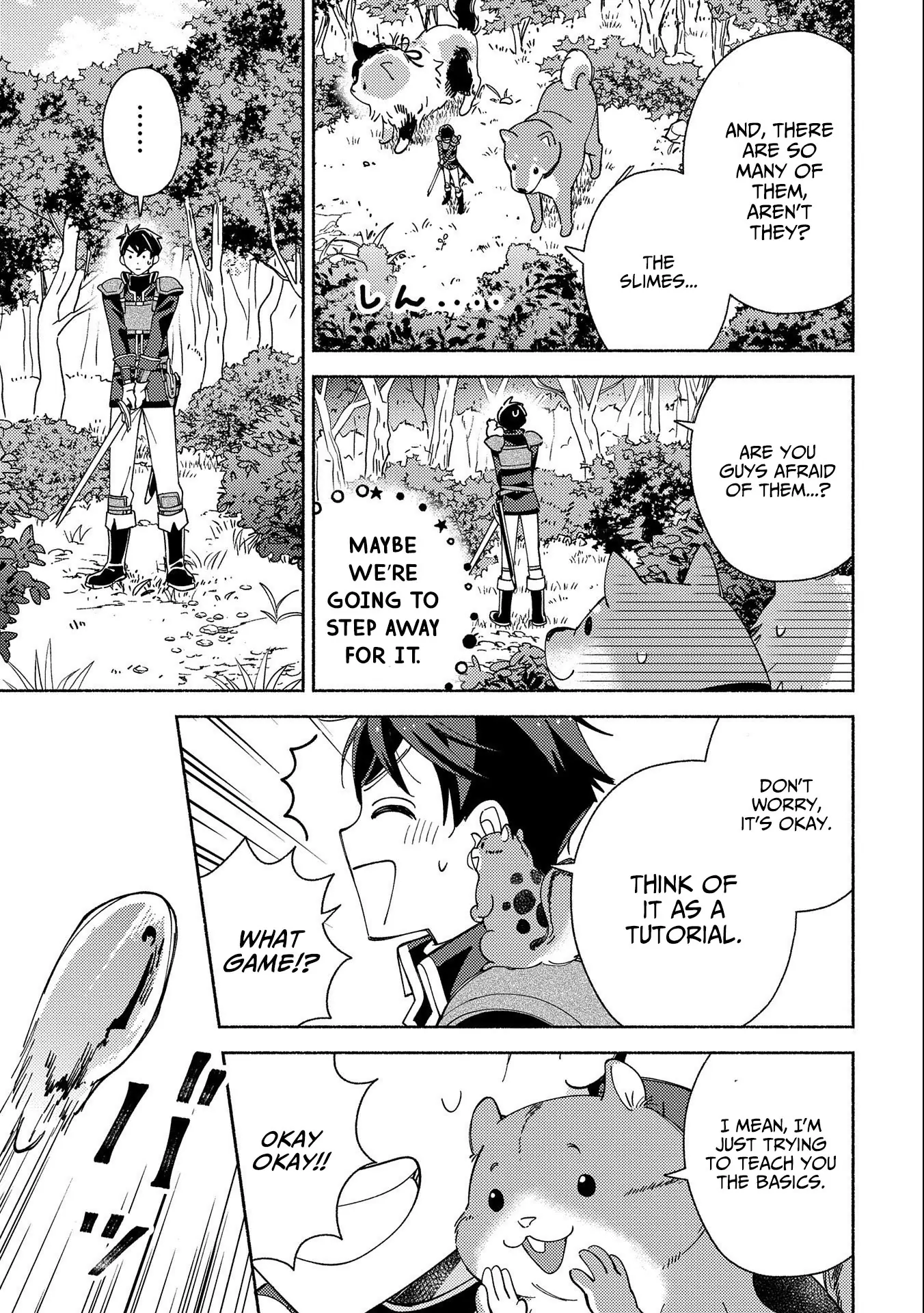 Mofumofu To Mukumuku To Isekai Hyouryuu Seikatsu Chapter 2.1 - page 4