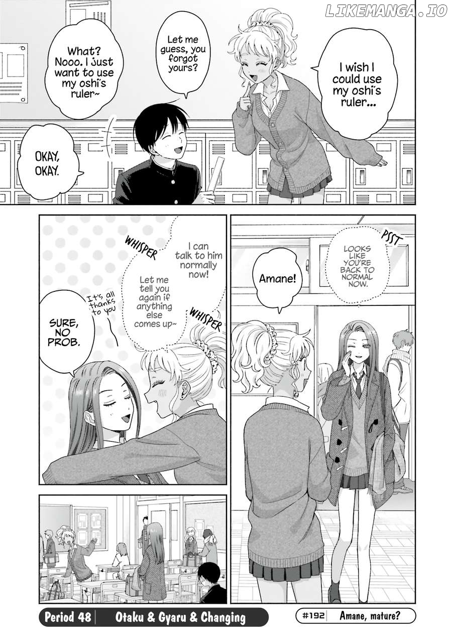 Gal Can’t Be Kind To Otaku!? Chapter 48 - page 1