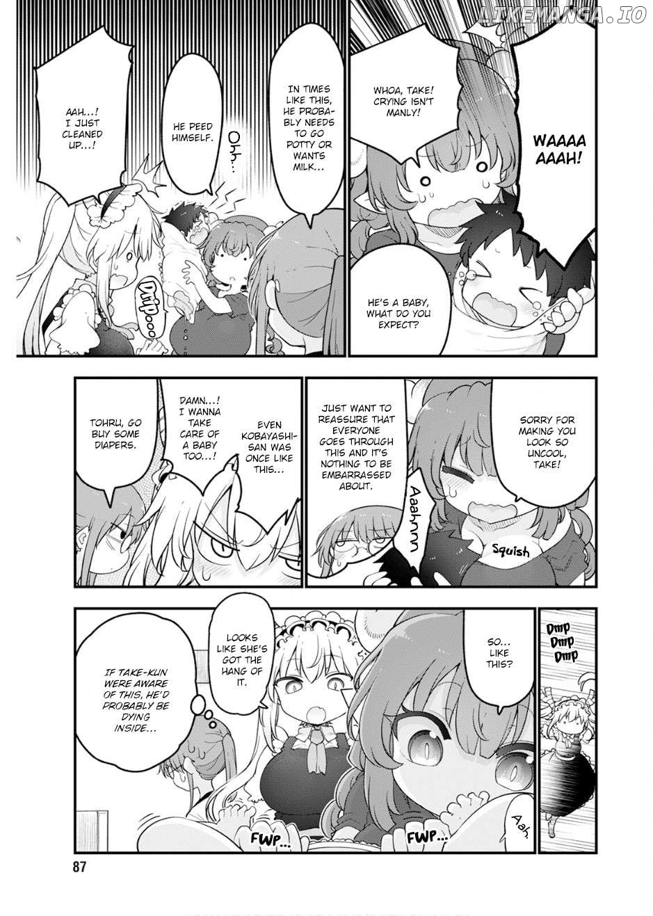 Kobayashi-San Chi No Maid Dragon Chapter 156 - page 5
