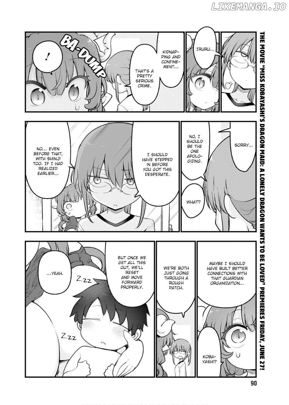 Kobayashi-San Chi No Maid Dragon Chapter 156 - page 8