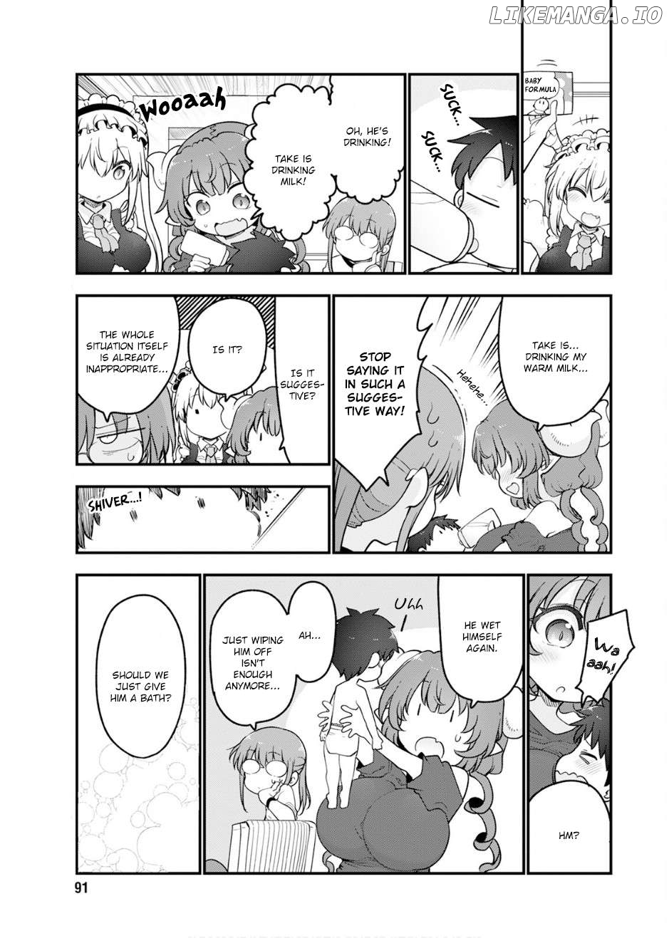 Kobayashi-San Chi No Maid Dragon Chapter 156 - page 9