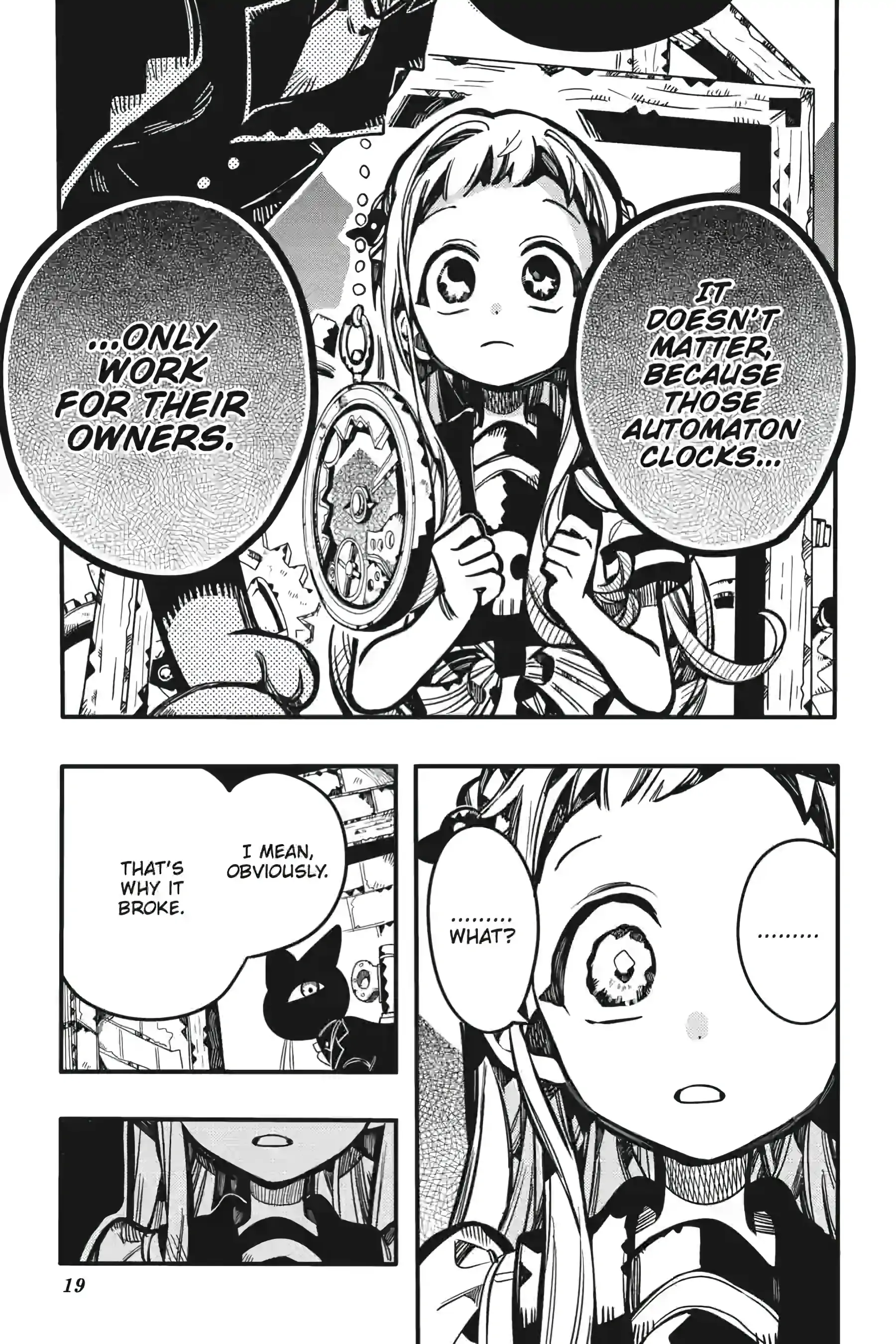 Jibaku Shounen Hanako-Kun Chapter 123 - page 19