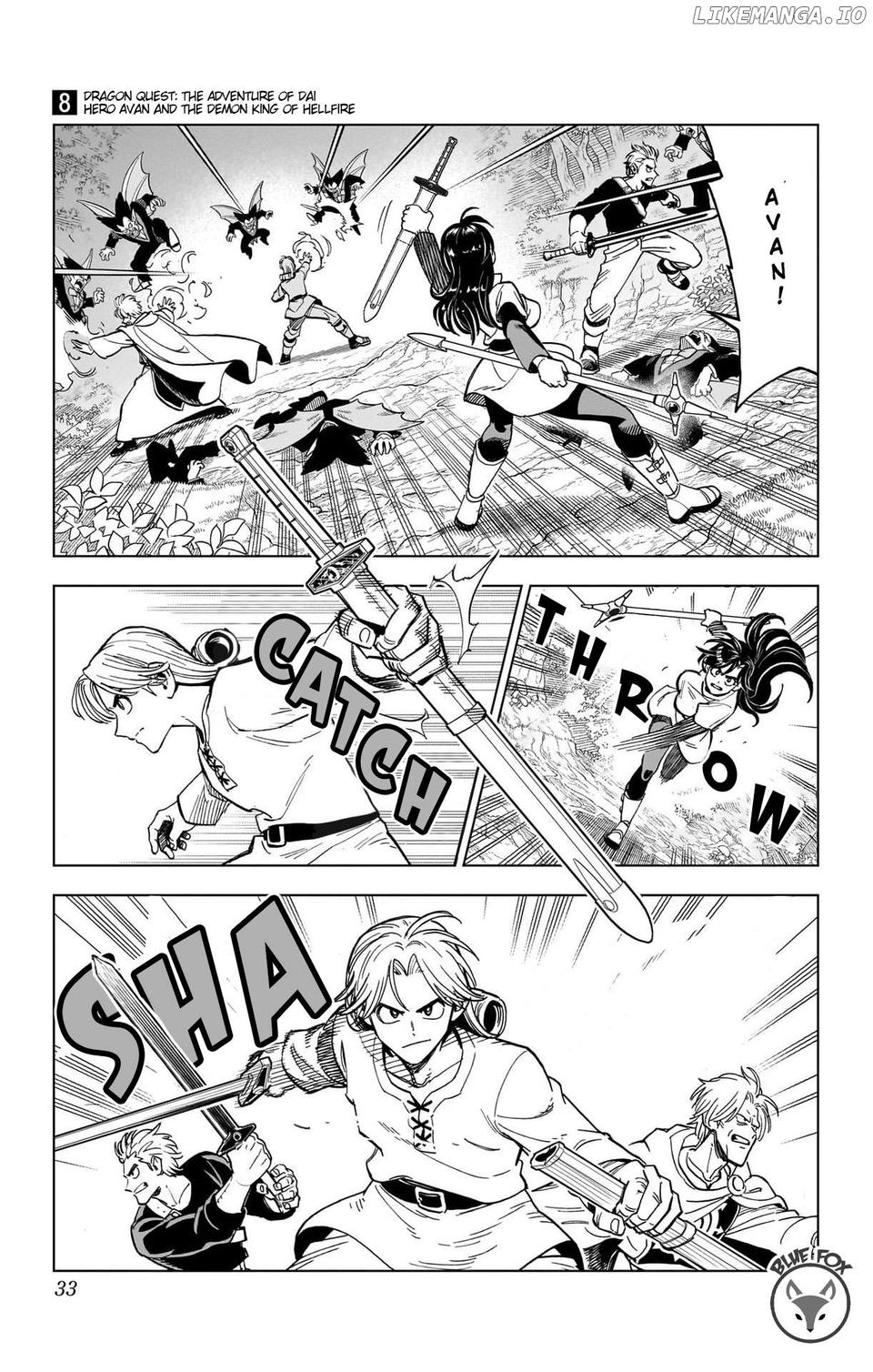Dragon Quest The Great Adventure Of Dai – Avan The Brave And The Demon King Of Hellfire Chapter 29 - page 32