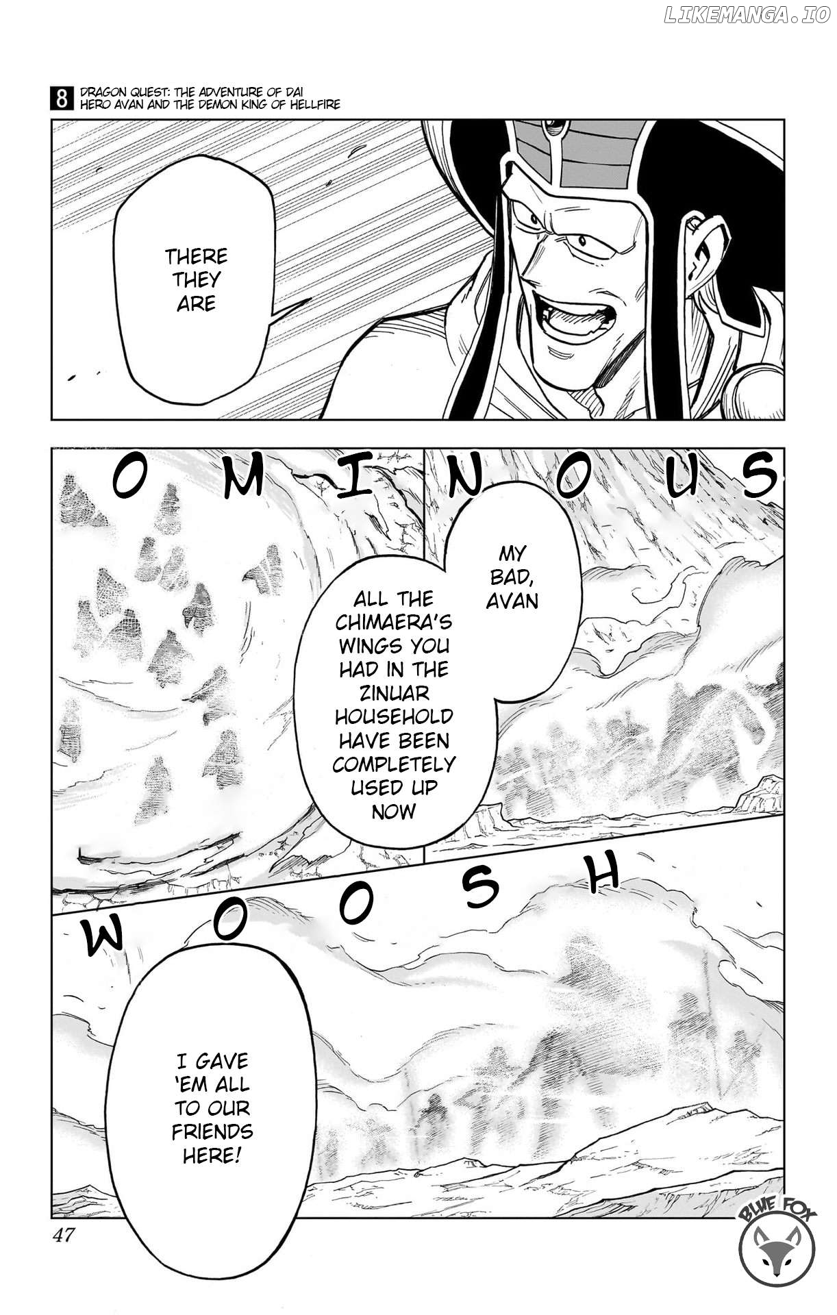 Dragon Quest The Great Adventure Of Dai – Avan The Brave And The Demon King Of Hellfire Chapter 29 - page 45