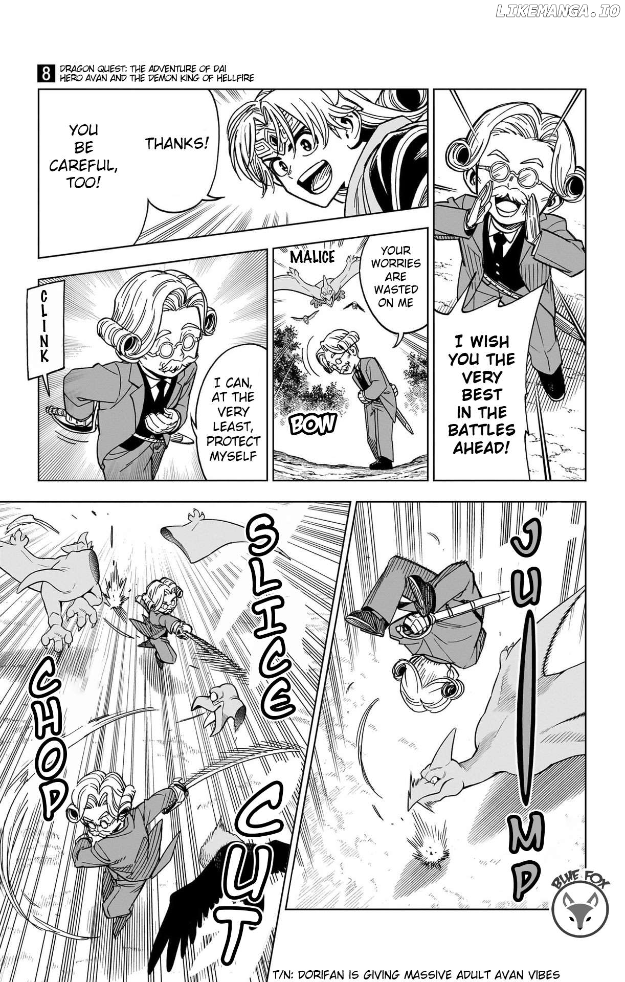 Dragon Quest The Great Adventure Of Dai – Avan The Brave And The Demon King Of Hellfire Chapter 30 - page 18