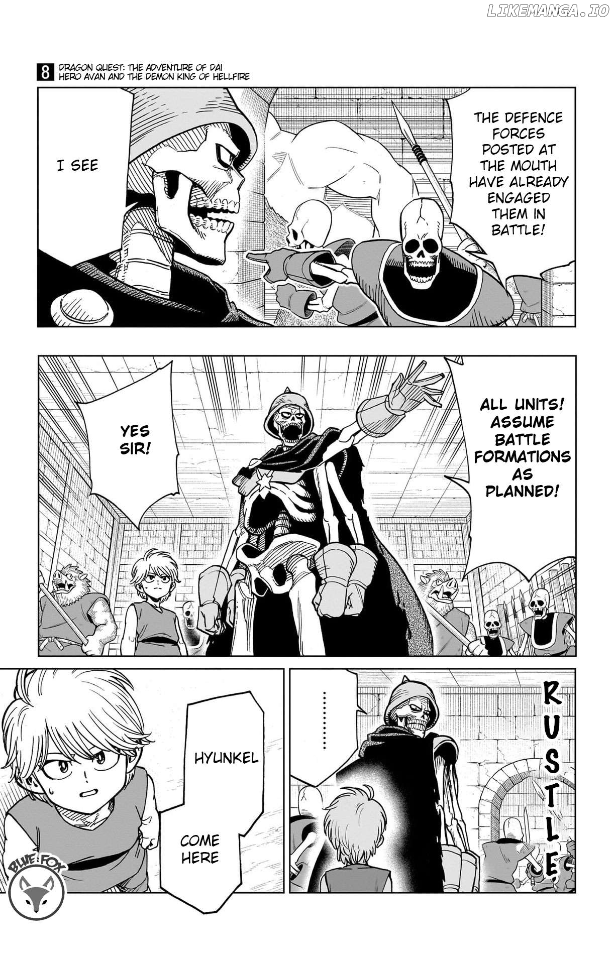 Dragon Quest The Great Adventure Of Dai – Avan The Brave And The Demon King Of Hellfire Chapter 30 - page 38