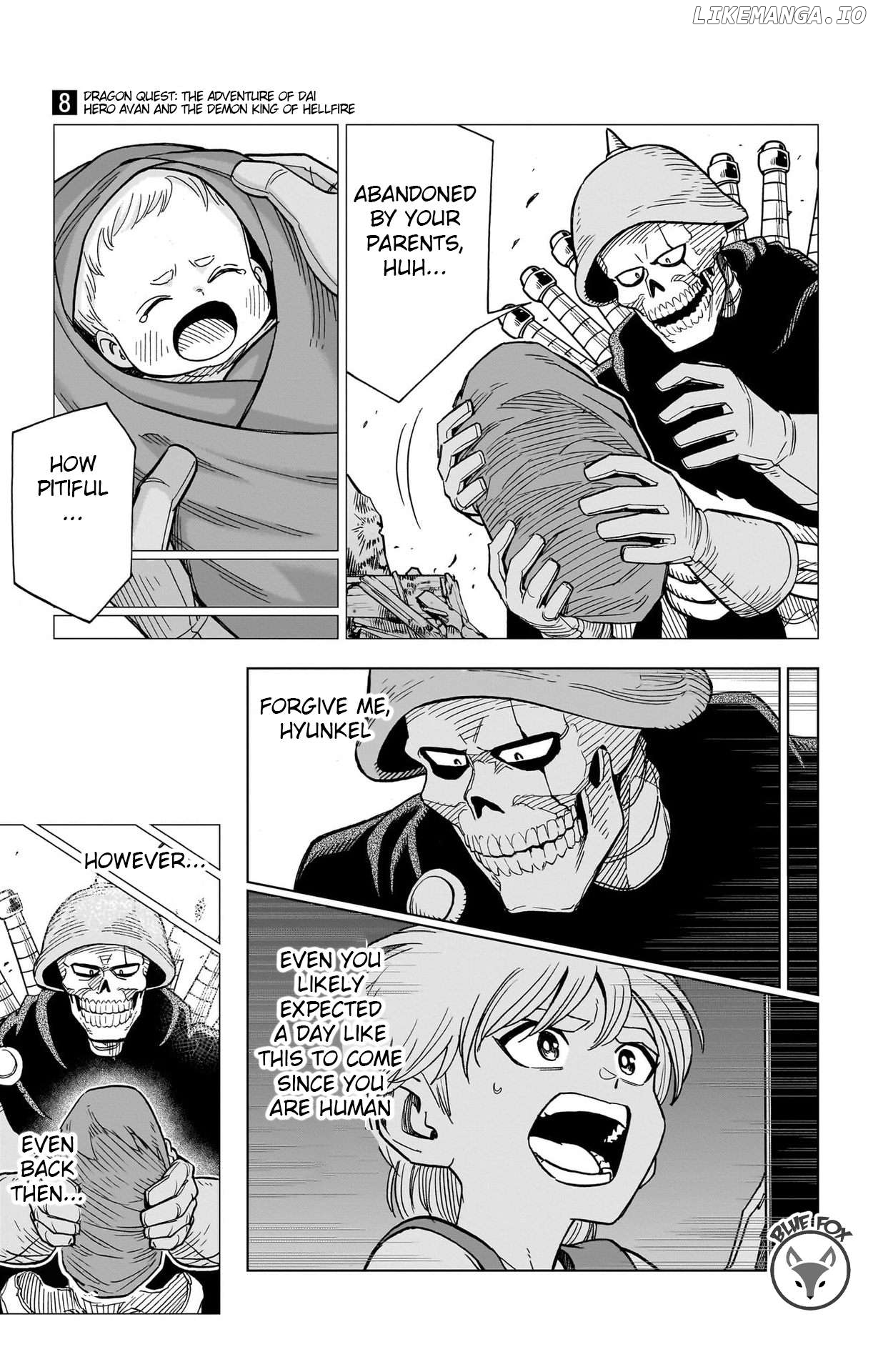 Dragon Quest The Great Adventure Of Dai – Avan The Brave And The Demon King Of Hellfire Chapter 30 - page 44