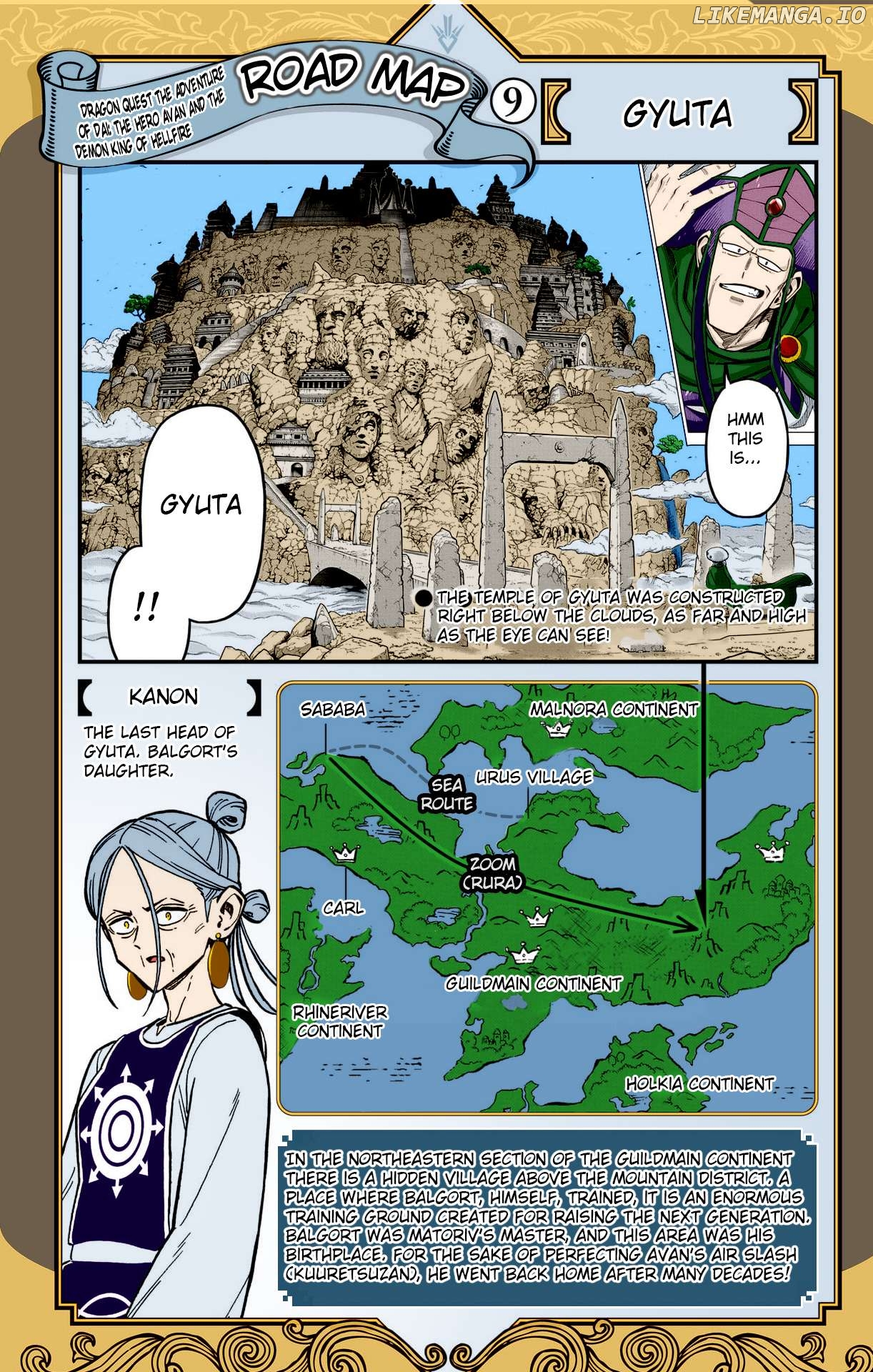 Dragon Quest The Great Adventure Of Dai – Avan The Brave And The Demon King Of Hellfire Chapter 30 - page 47