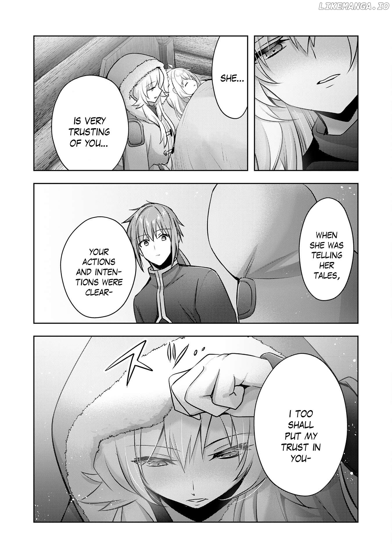 Uketsukejo Ni Kokuhaku Shitakute Guild Ni Kayoitsumetara Eiyu Ni Natteta Chapter 32 - page 17