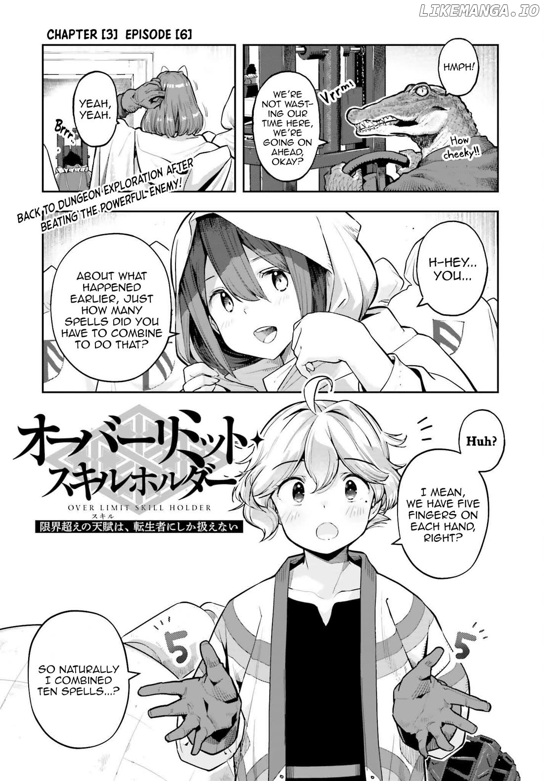 Genkai Koe No Tenpu wa, Tensei-sha ni Shika Atsukaenai - Overlimit Skill Holders - Chapter 44 - page 1