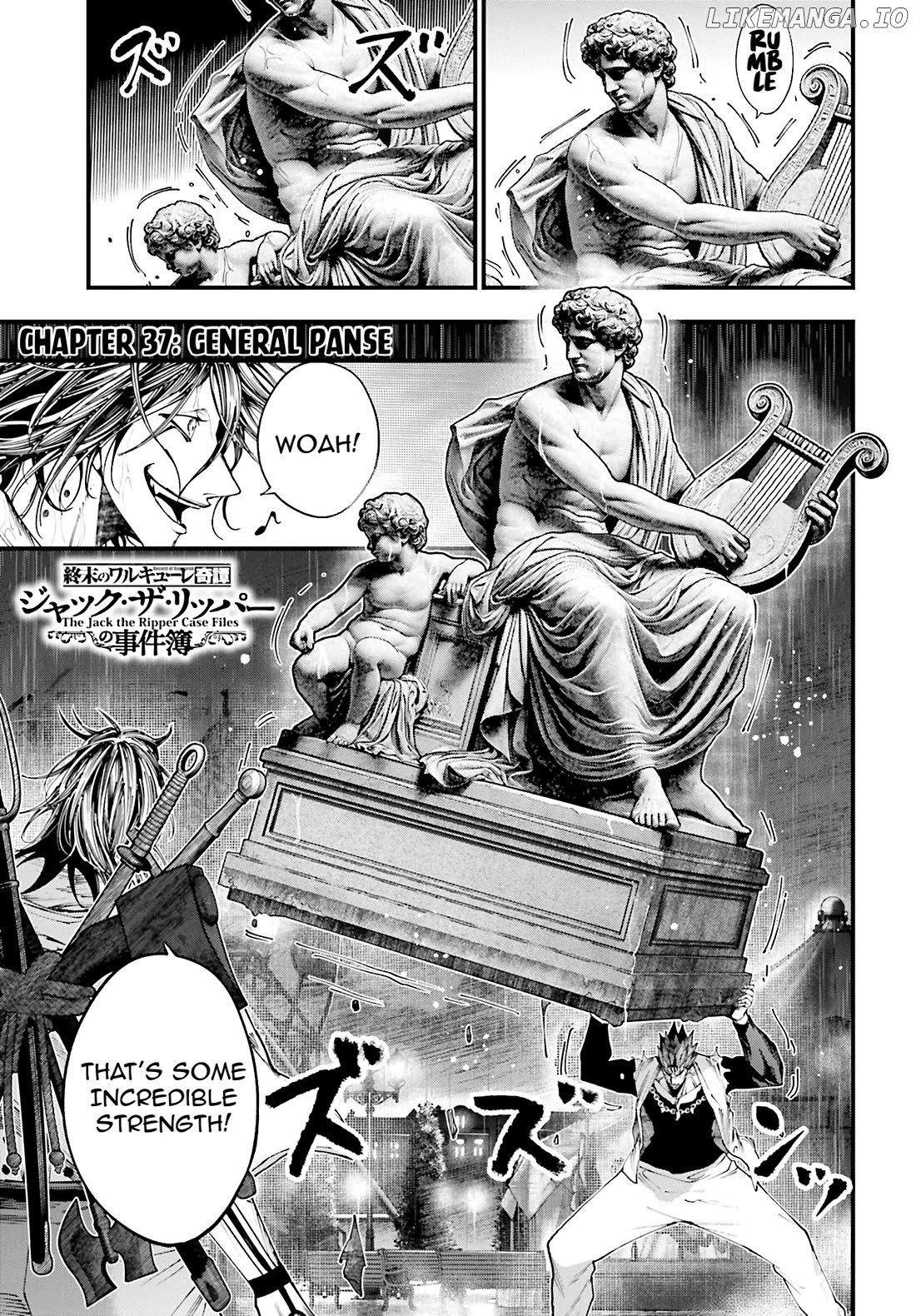 Shuumatsu no Valkyrie Kitan – Jack the Ripper no Jikenbo Chapter 37 - page 1