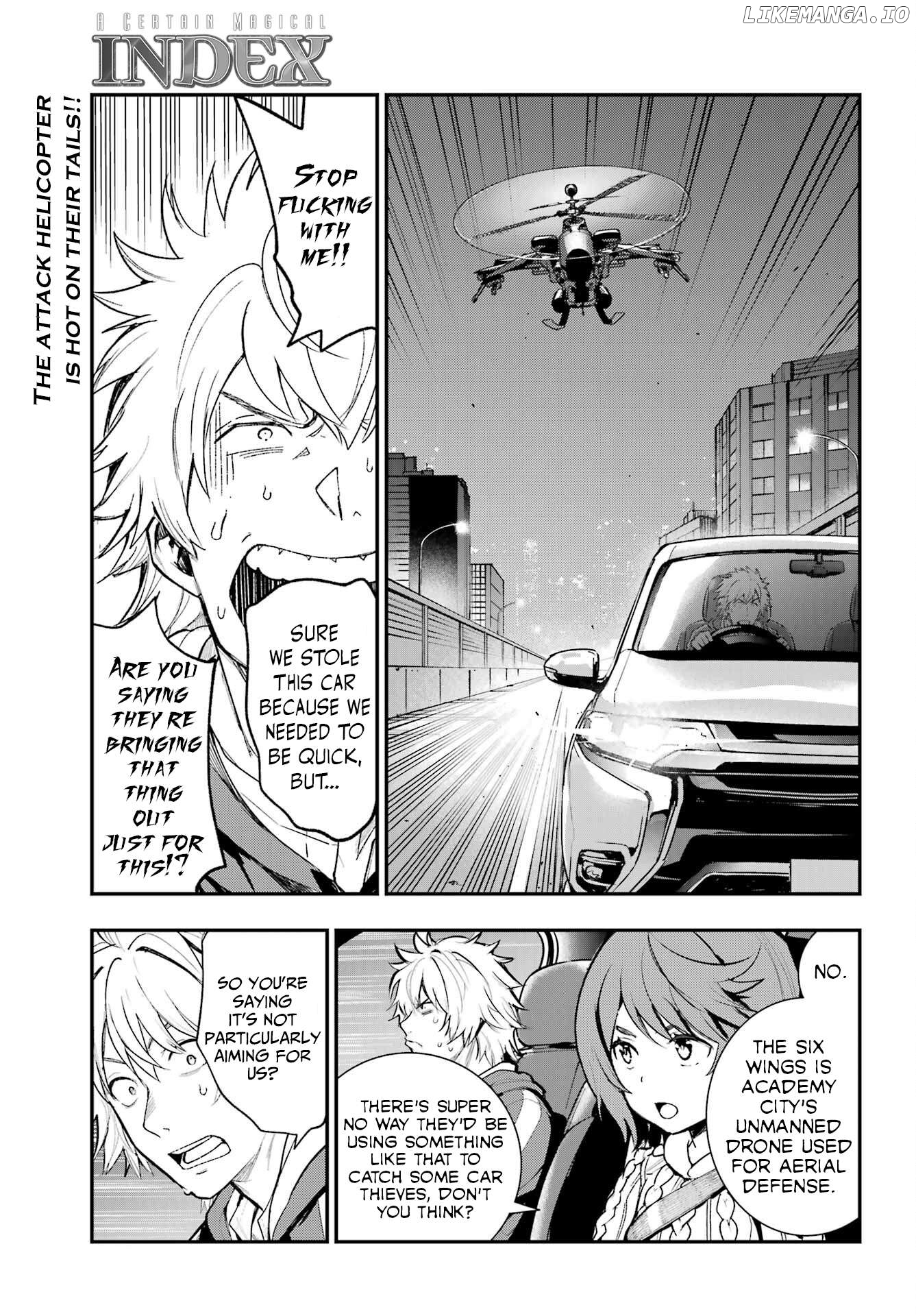 To Aru Majutsu no Kinsho Mokuroku Chapter 201 - page 1
