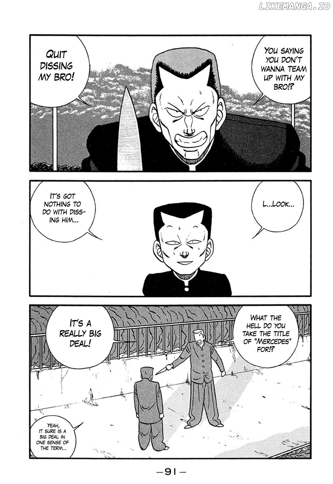 Be-Bop-Highschool Chapter 208 - page 15
