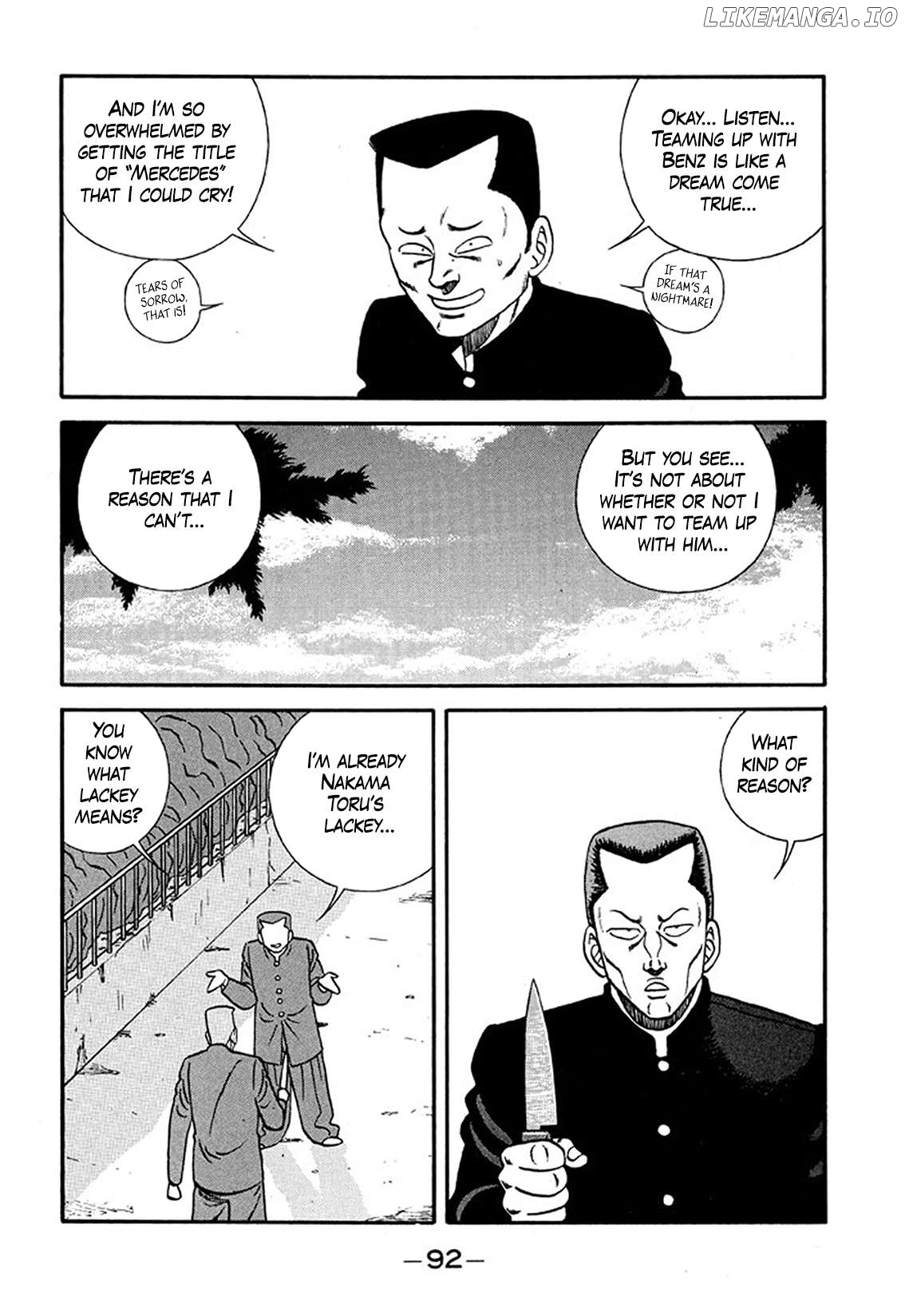 Be-Bop-Highschool Chapter 208 - page 16