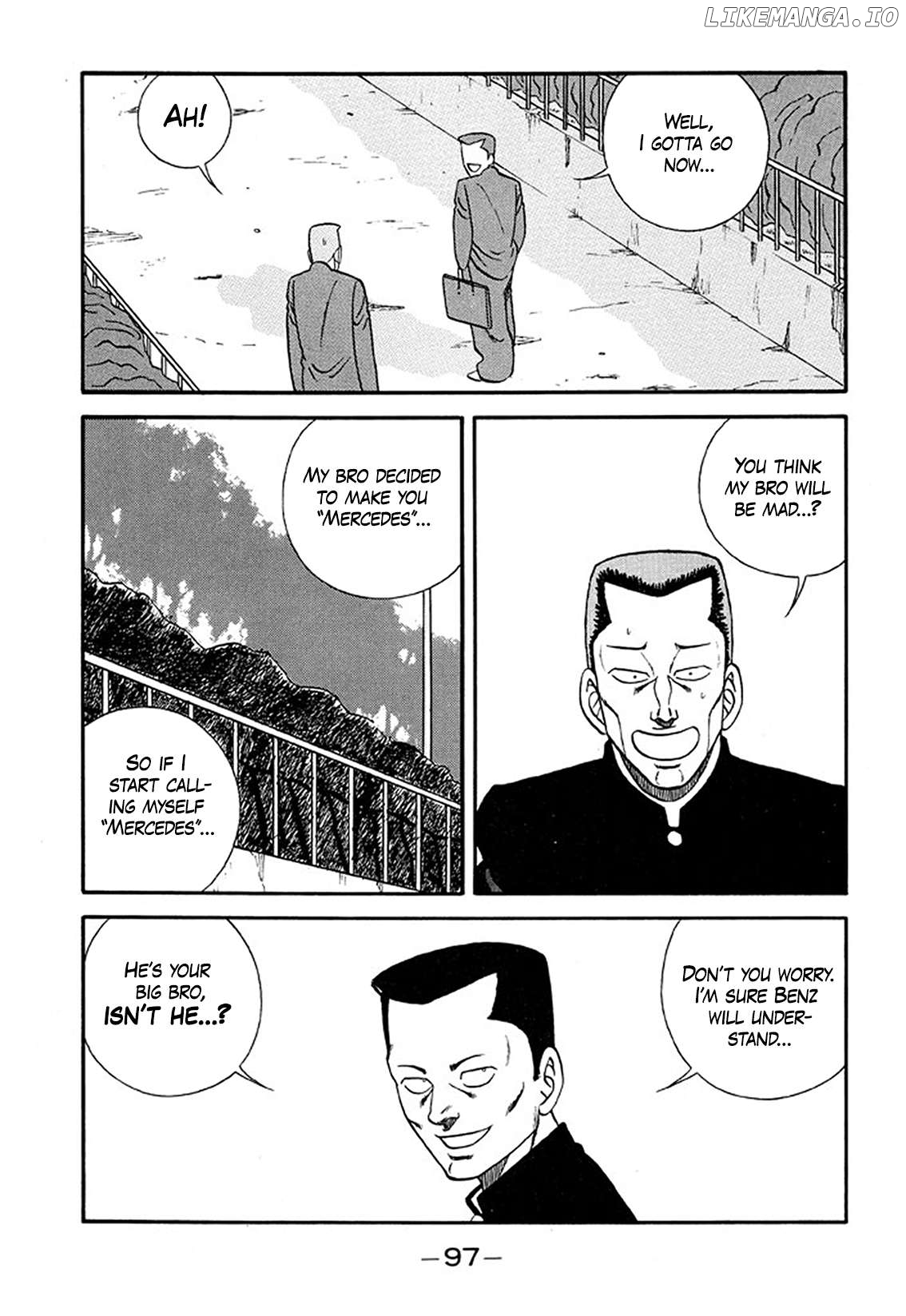 Be-Bop-Highschool Chapter 208 - page 21