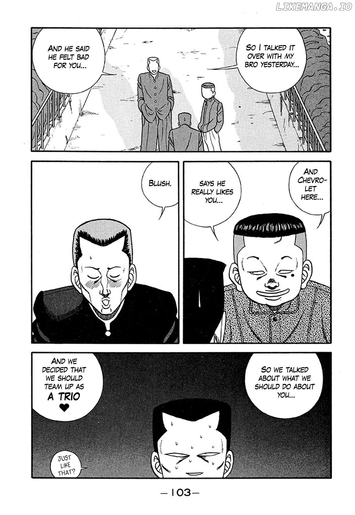 Be-Bop-Highschool Chapter 208 - page 27