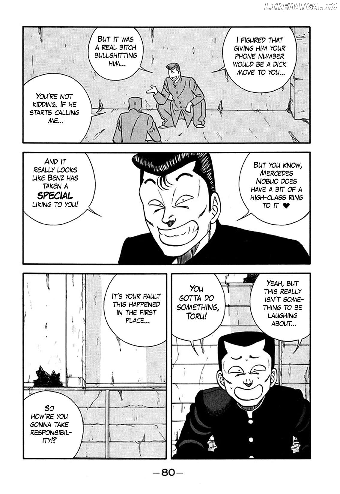 Be-Bop-Highschool Chapter 208 - page 4