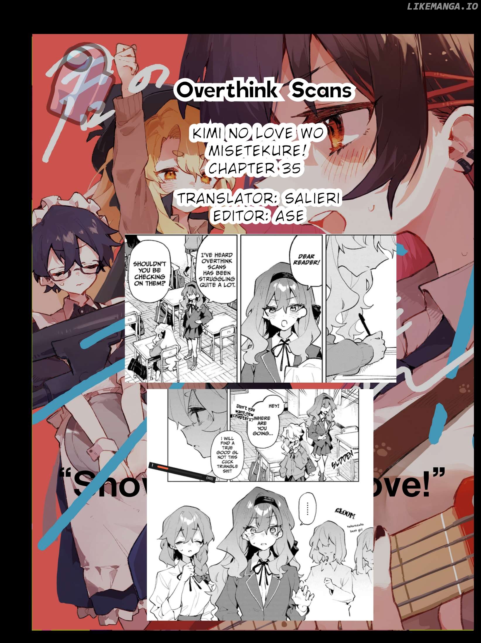 Kimi No Love Wo Misetekure! Chapter 35 - page 19
