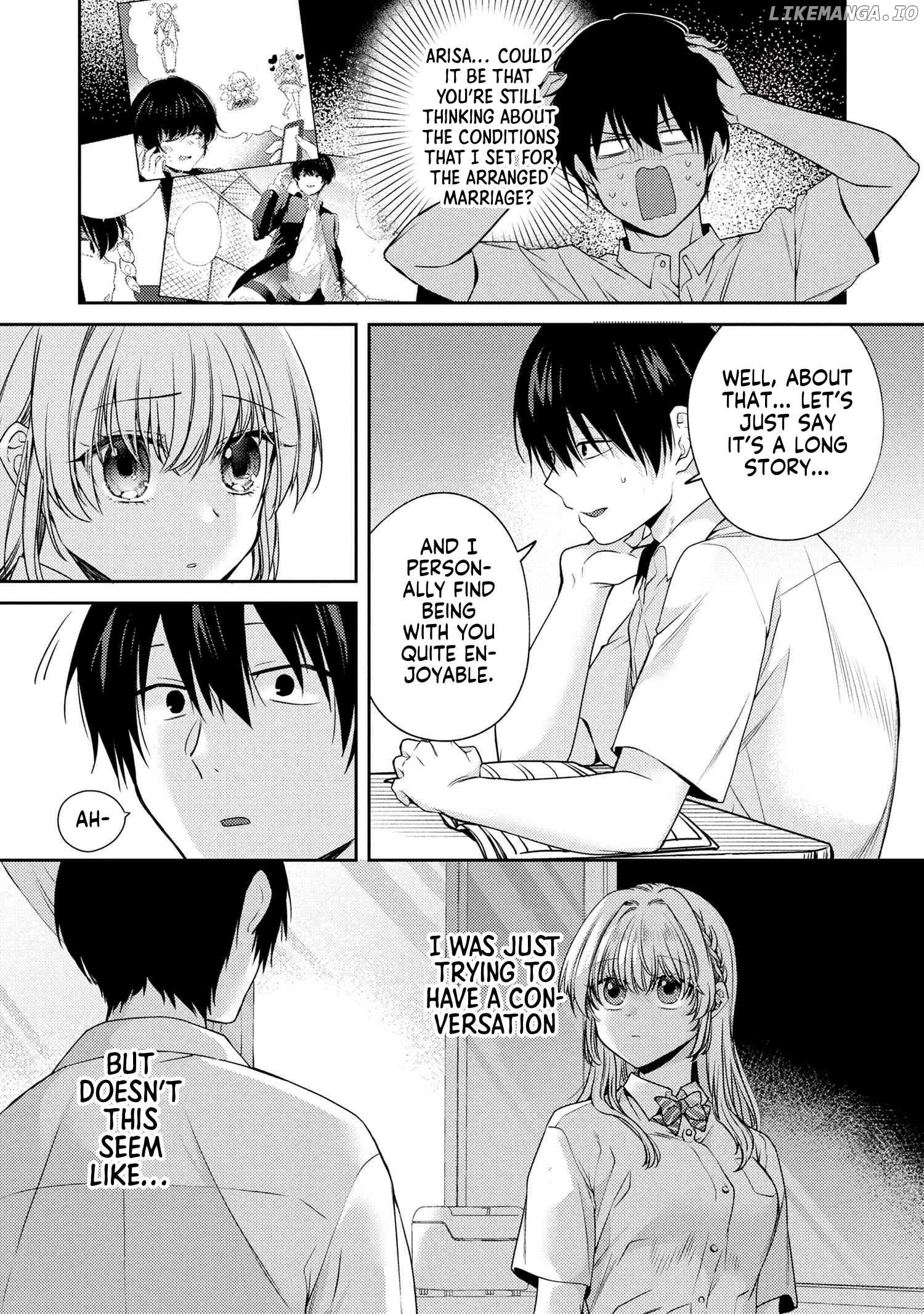 Omiai Shitakunakatta Node, Murinandai Na Jouken Wo Tsuketara Doukyuusei Ga Kita Ken Ni Tsuite Chapter 12.6 - page 8