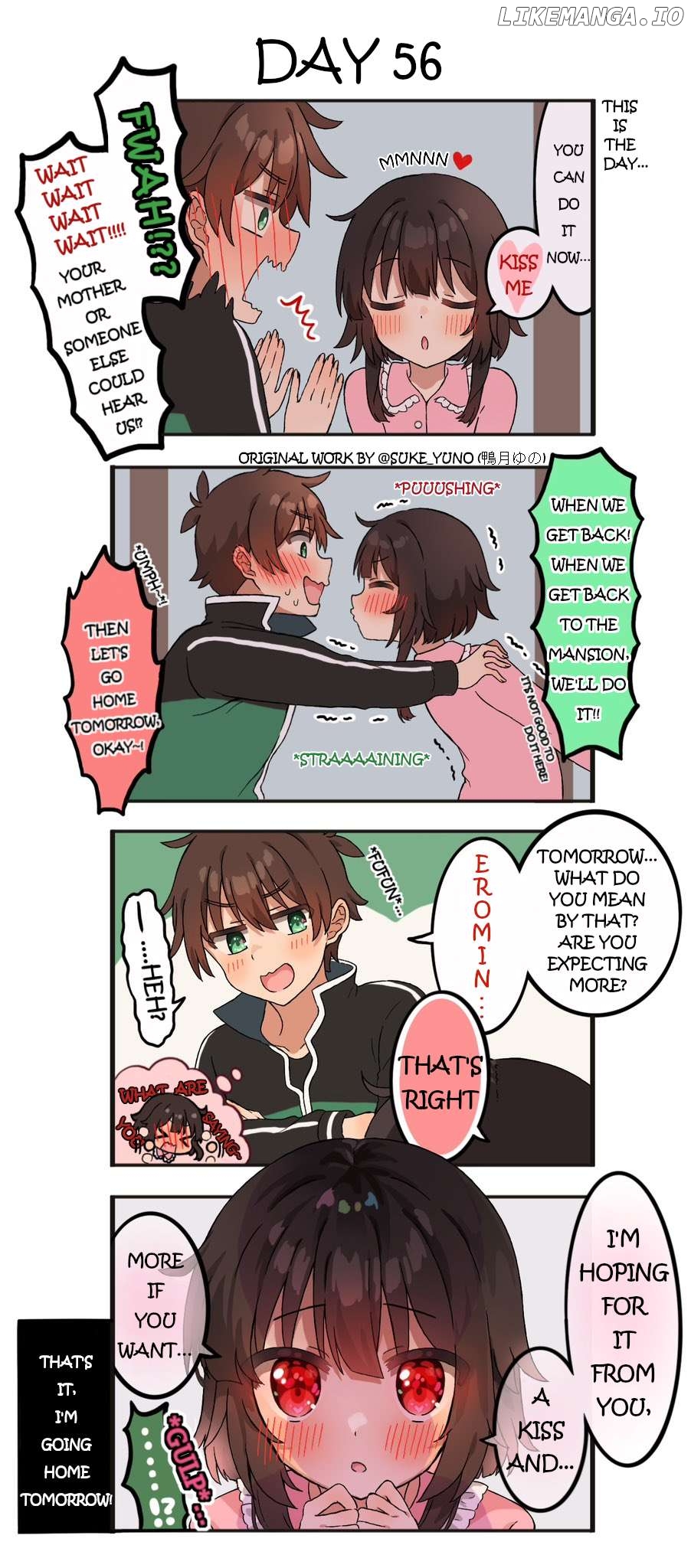 Kono Subarashii Sekai ni Shukufuku wo! - KazuMegu will get married in 100 days (Doujinshi) Chapter 56 - page 1