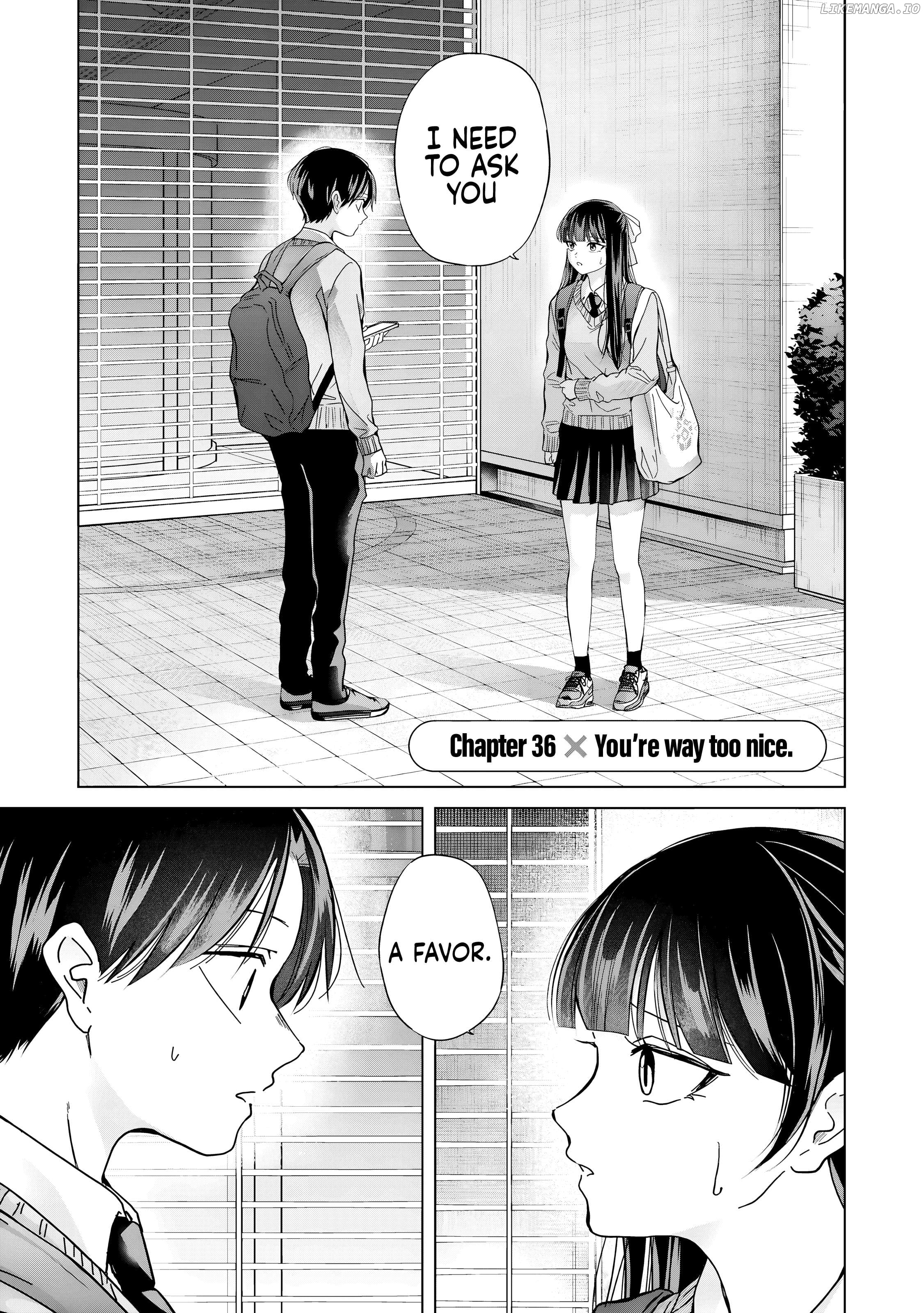 Kusunoki-San Failed To Debut In High School Chapter 36 - page 1