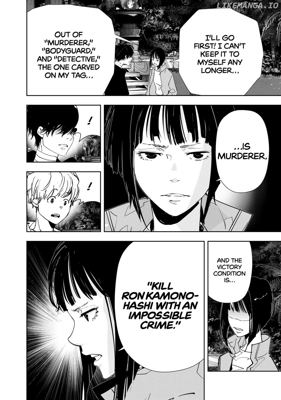 Kamonohashi Ron no Kindan Suiri Chapter 155 - page 4