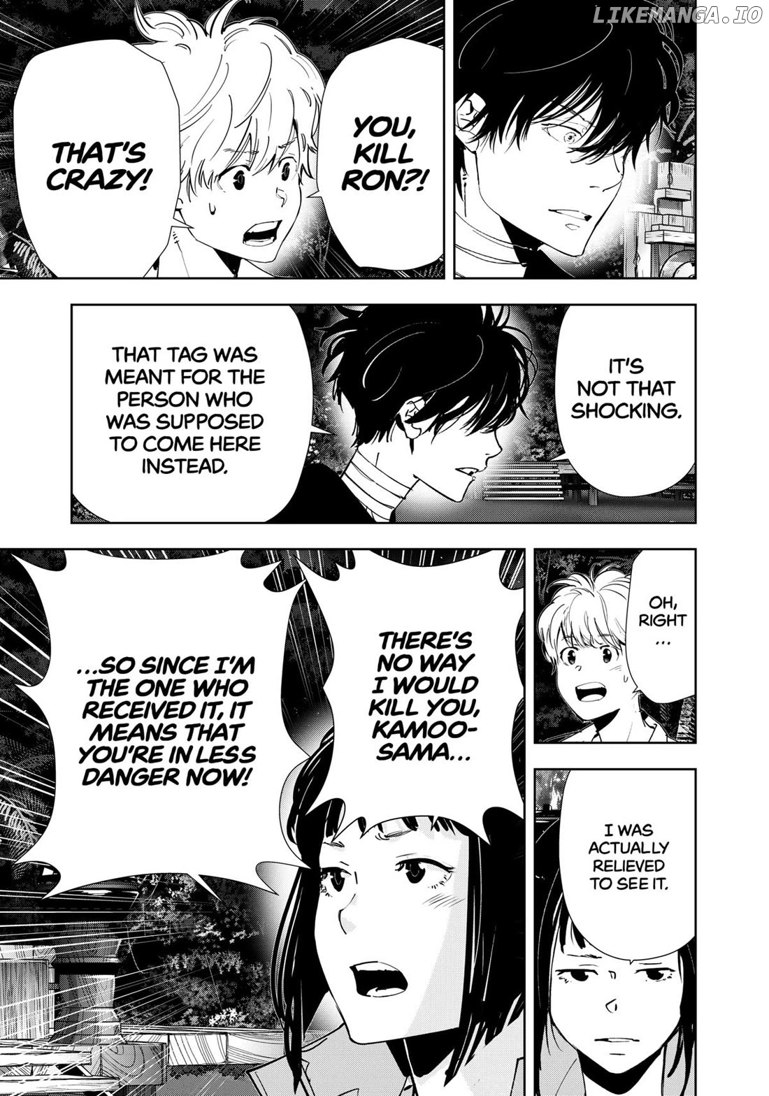 Kamonohashi Ron no Kindan Suiri Chapter 155 - page 5