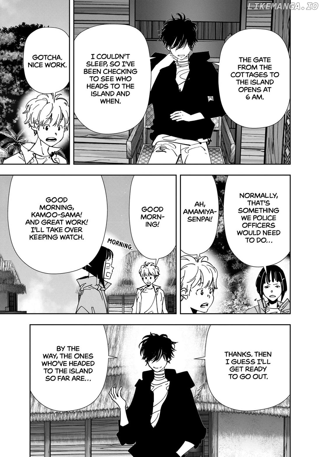 Kamonohashi Ron no Kindan Suiri Chapter 156 - page 3