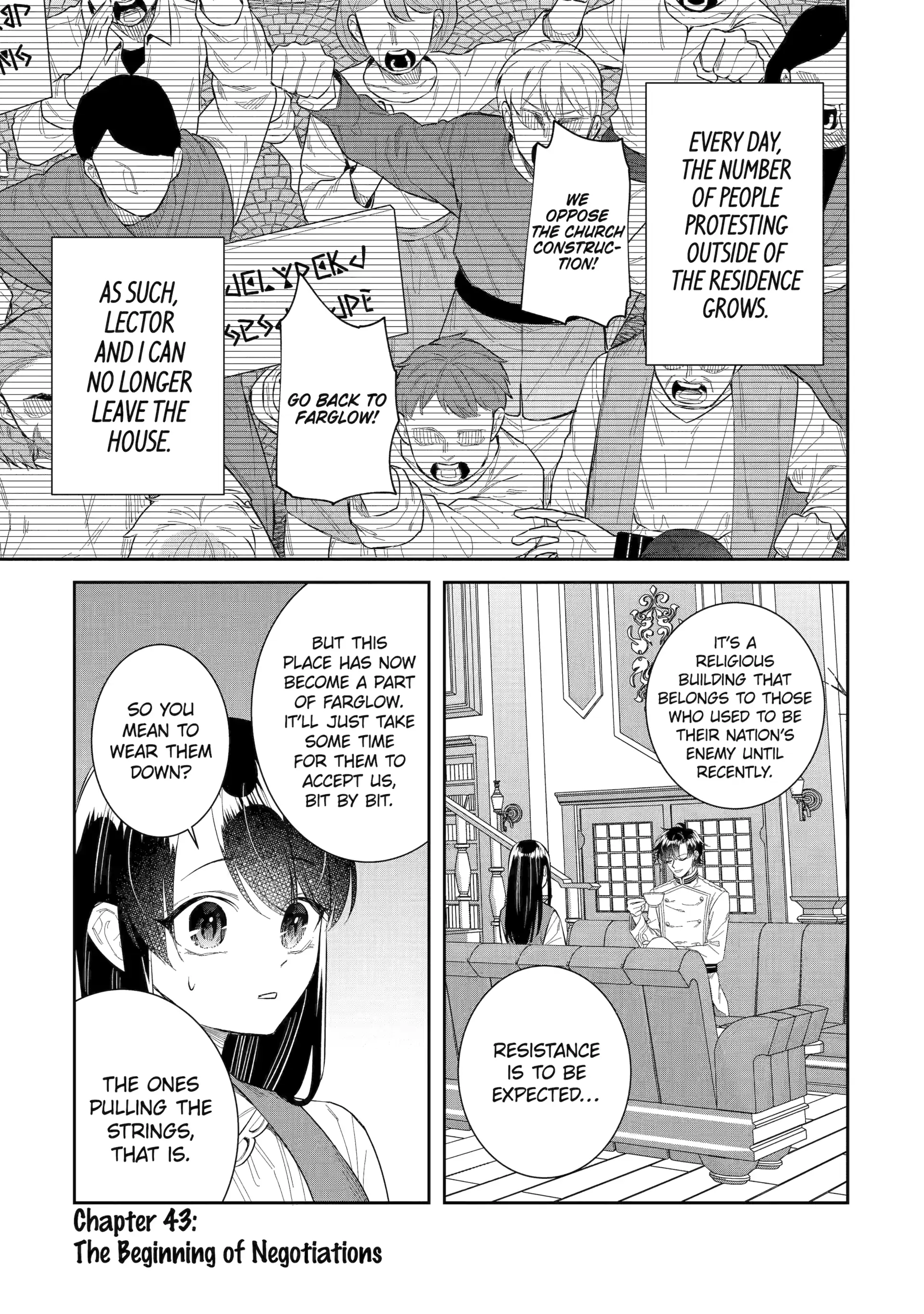 I Was Summoned to Be a Saint, but Was Robbed of the Position Chapter 43.1 - page 1