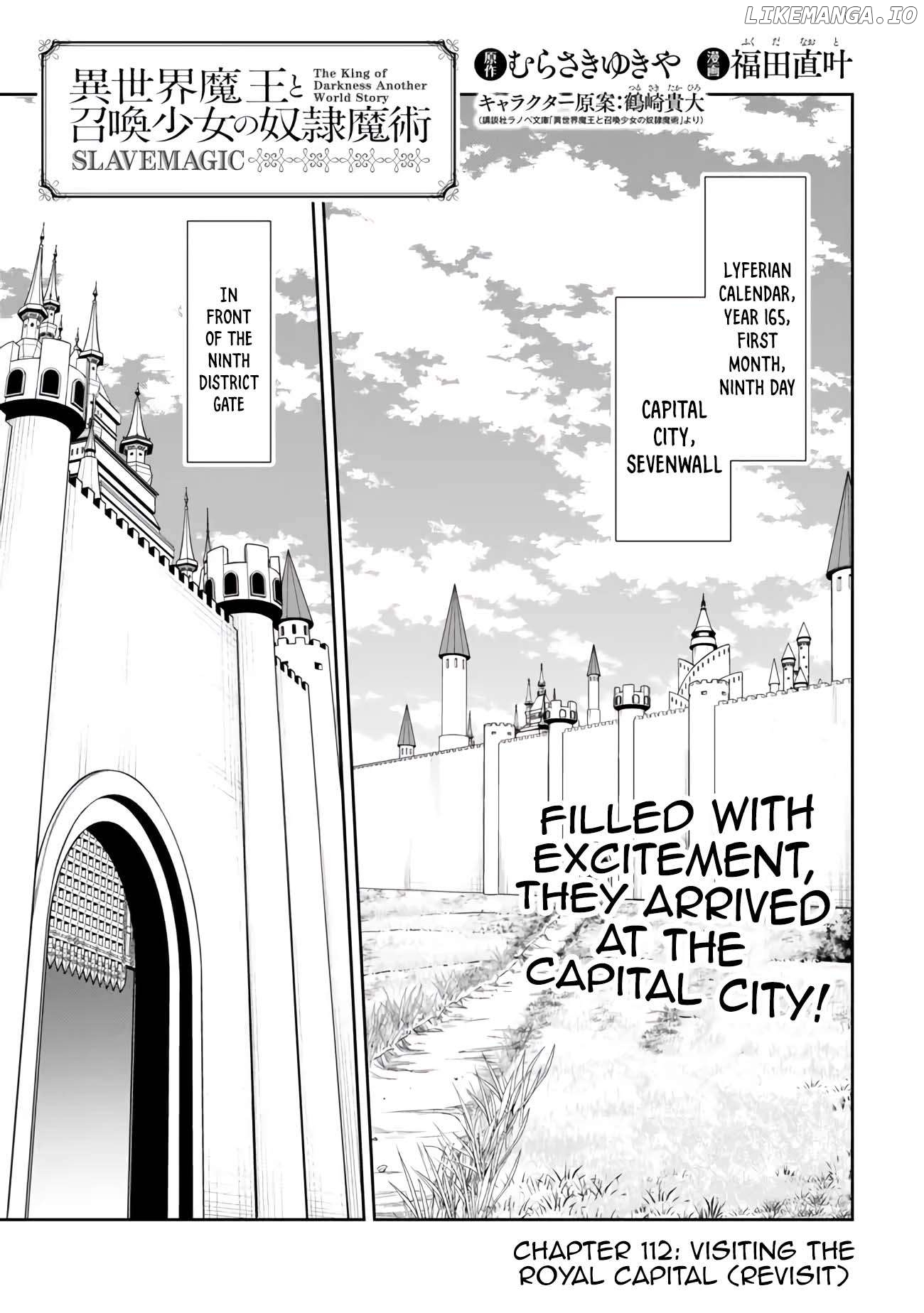 Isekai Maou to Shoukan Shoujo Dorei Majutsu Chapter 112.1 - page 2