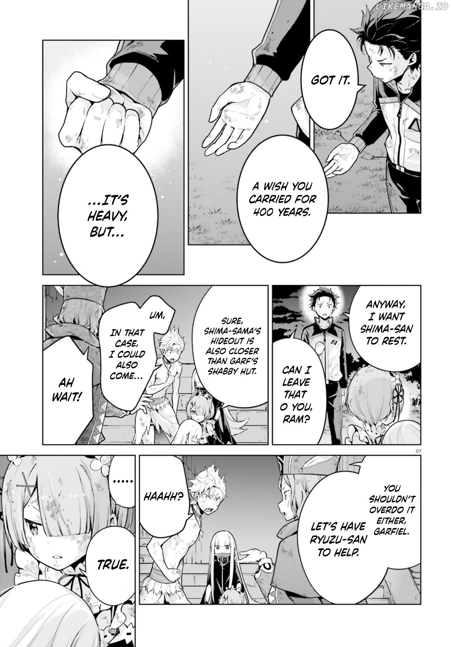 Re:zero Kara Hajimeru Isekai Seikatsu Dai 4-Shou - Seiiki To Gouyoku No Majo Chapter 57 - page 7