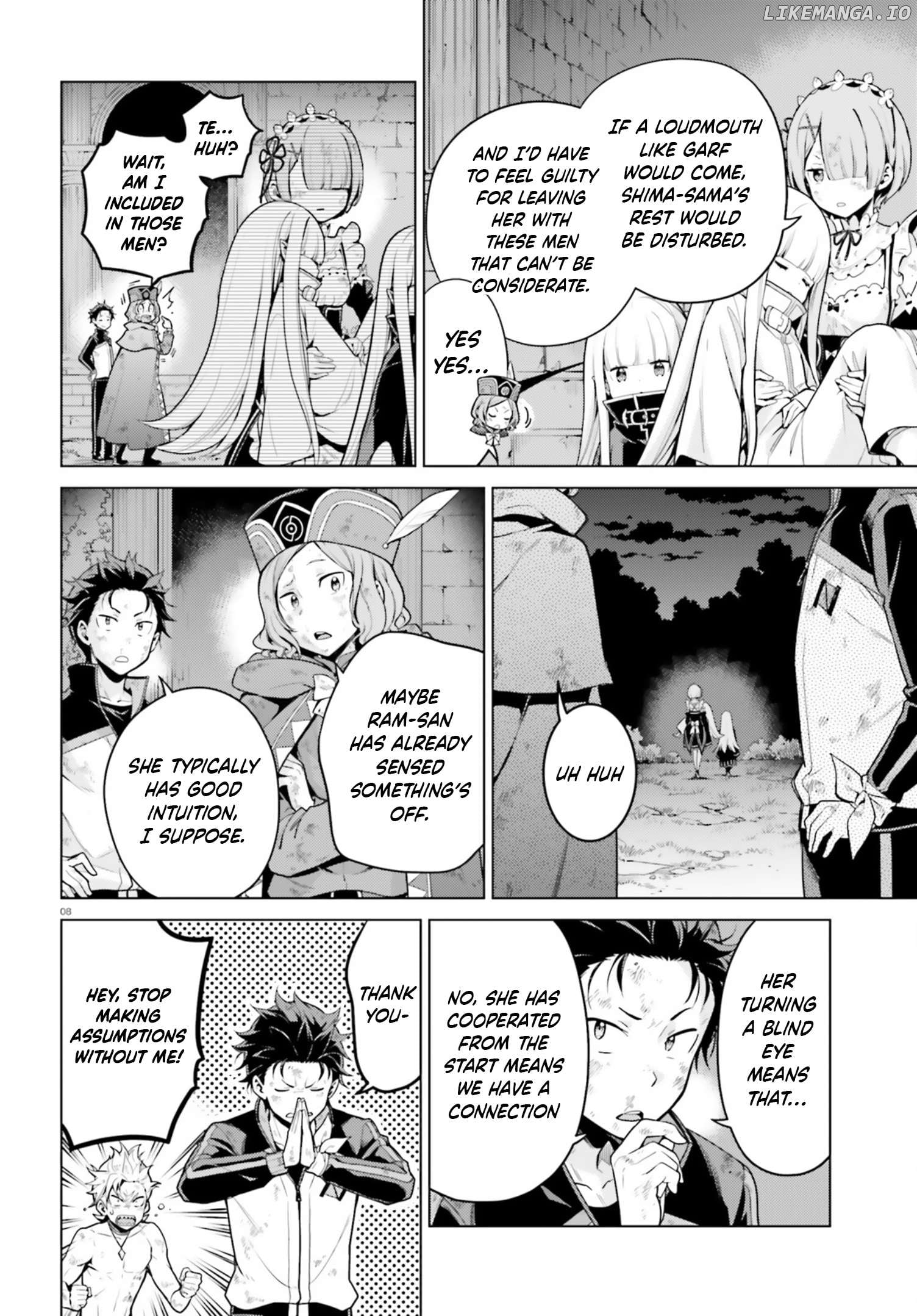 Re:zero Kara Hajimeru Isekai Seikatsu Dai 4-Shou - Seiiki To Gouyoku No Majo Chapter 57 - page 8