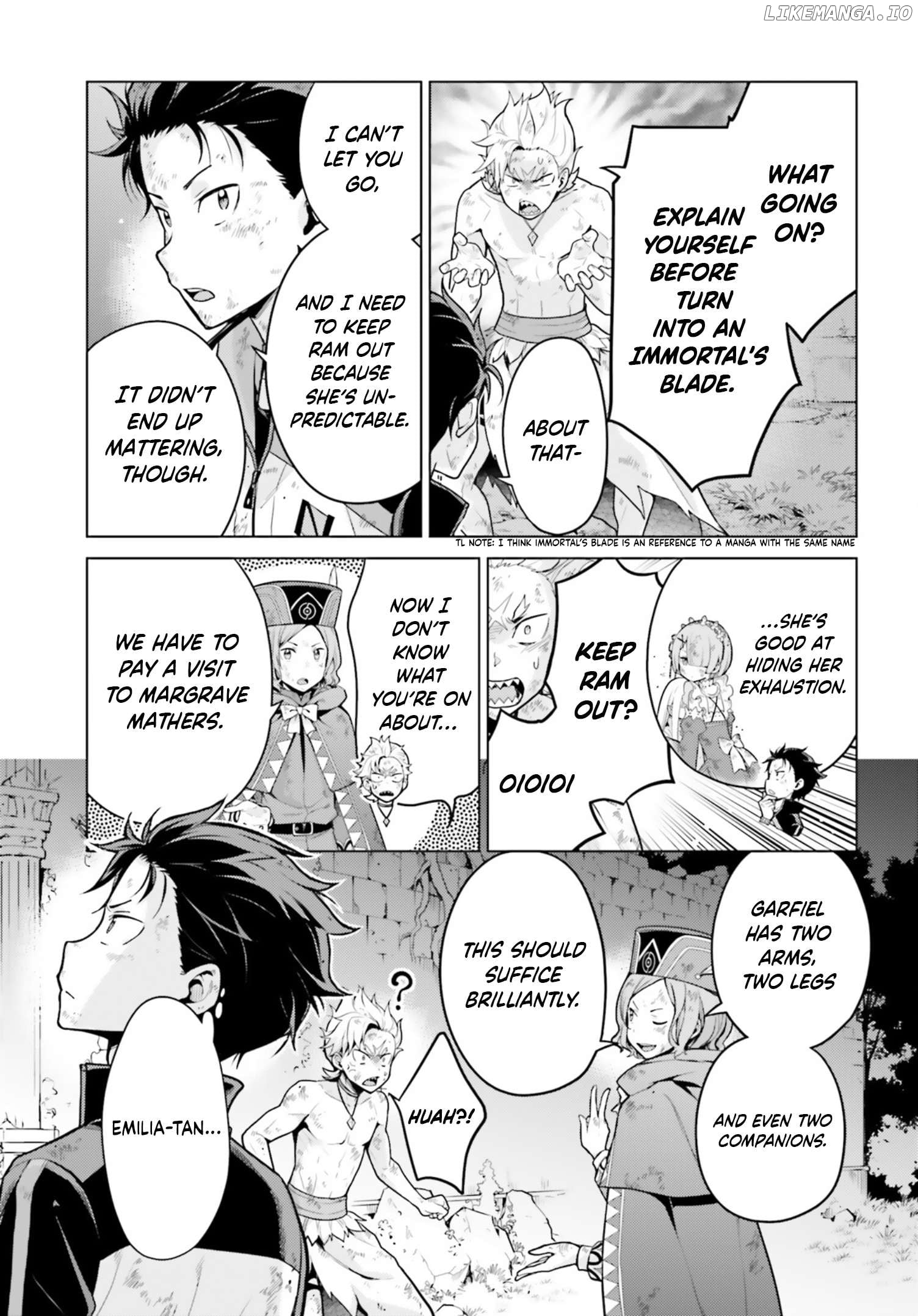 Re:zero Kara Hajimeru Isekai Seikatsu Dai 4-Shou - Seiiki To Gouyoku No Majo Chapter 57 - page 9