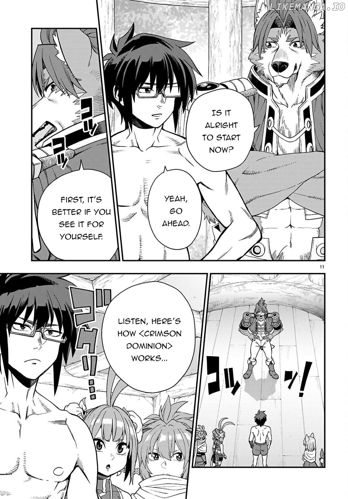 Konjiki no Moji Tsukai - Yuusha Yonin ni Makikomareta Unique Cheat Chapter 116 - page 12