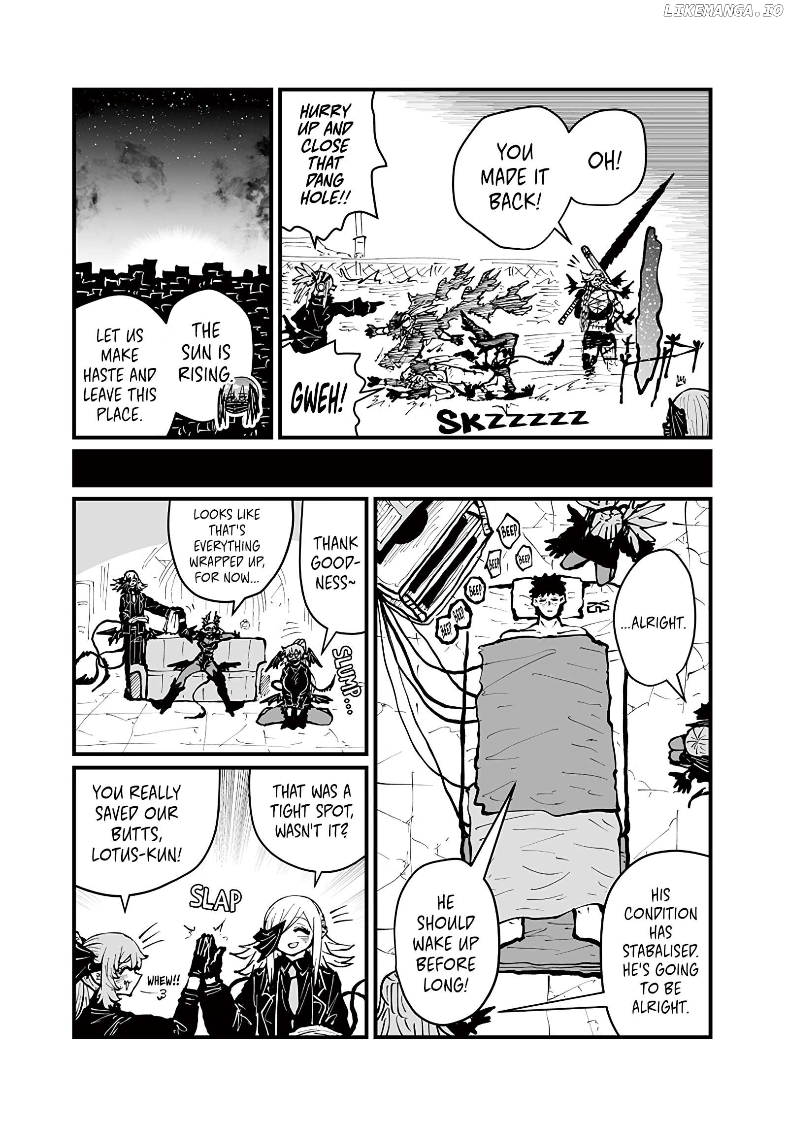 Please Give Me Your Blood, I Will Serve You In Gratitude Chapter 48 - page 3